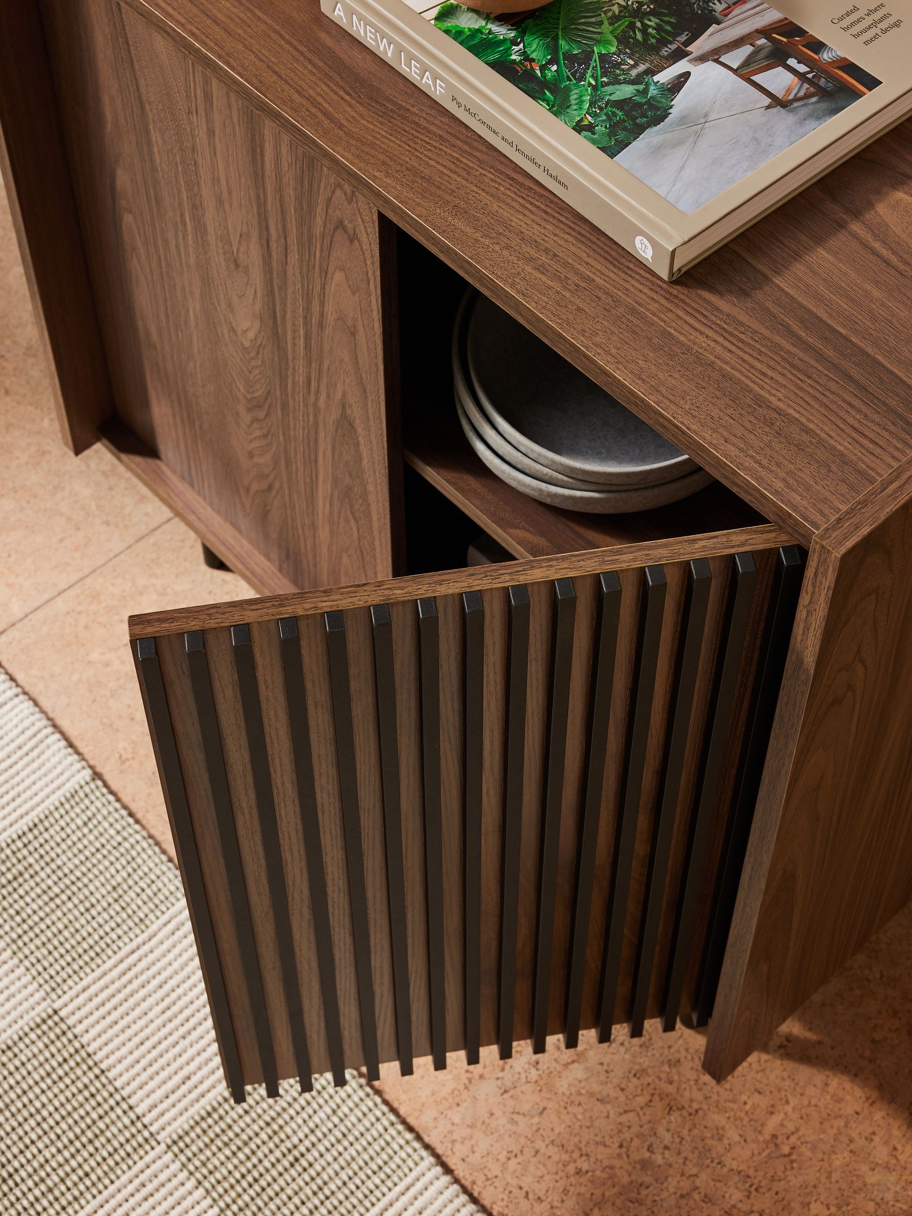 Blaze Small Sideboard in Dark Walnut Effect - Image 3 of 3