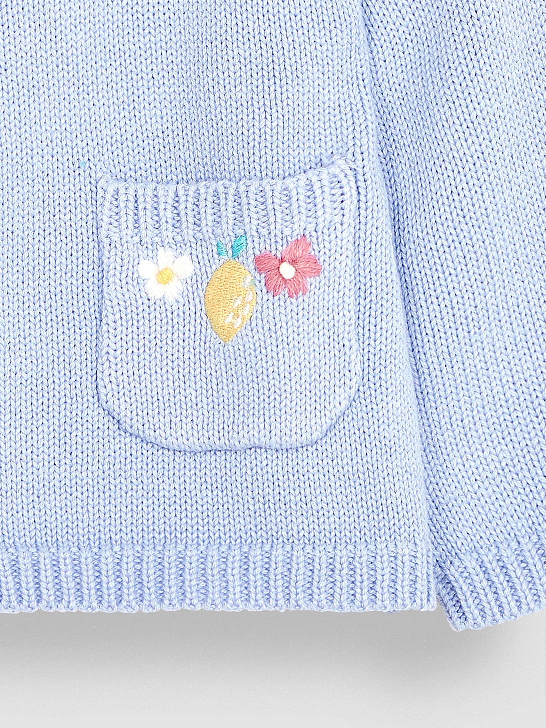 Blue Lemon Embroidered Cardigan - Image 3 of 3