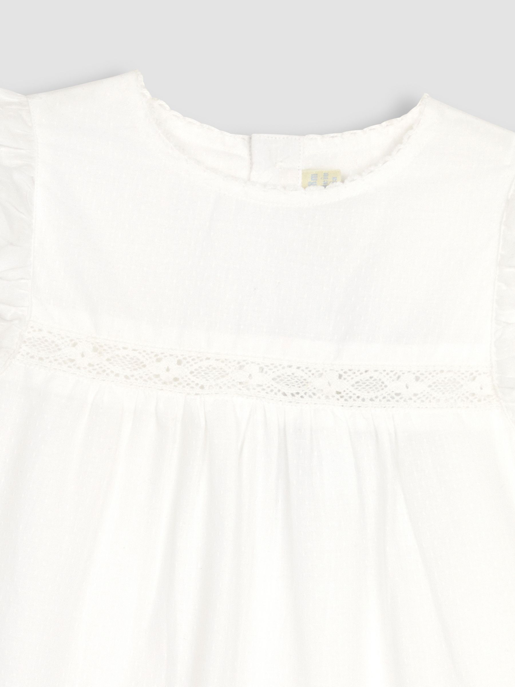 White Mouse Embroidered Pretty Blouse - Image 3 of 3