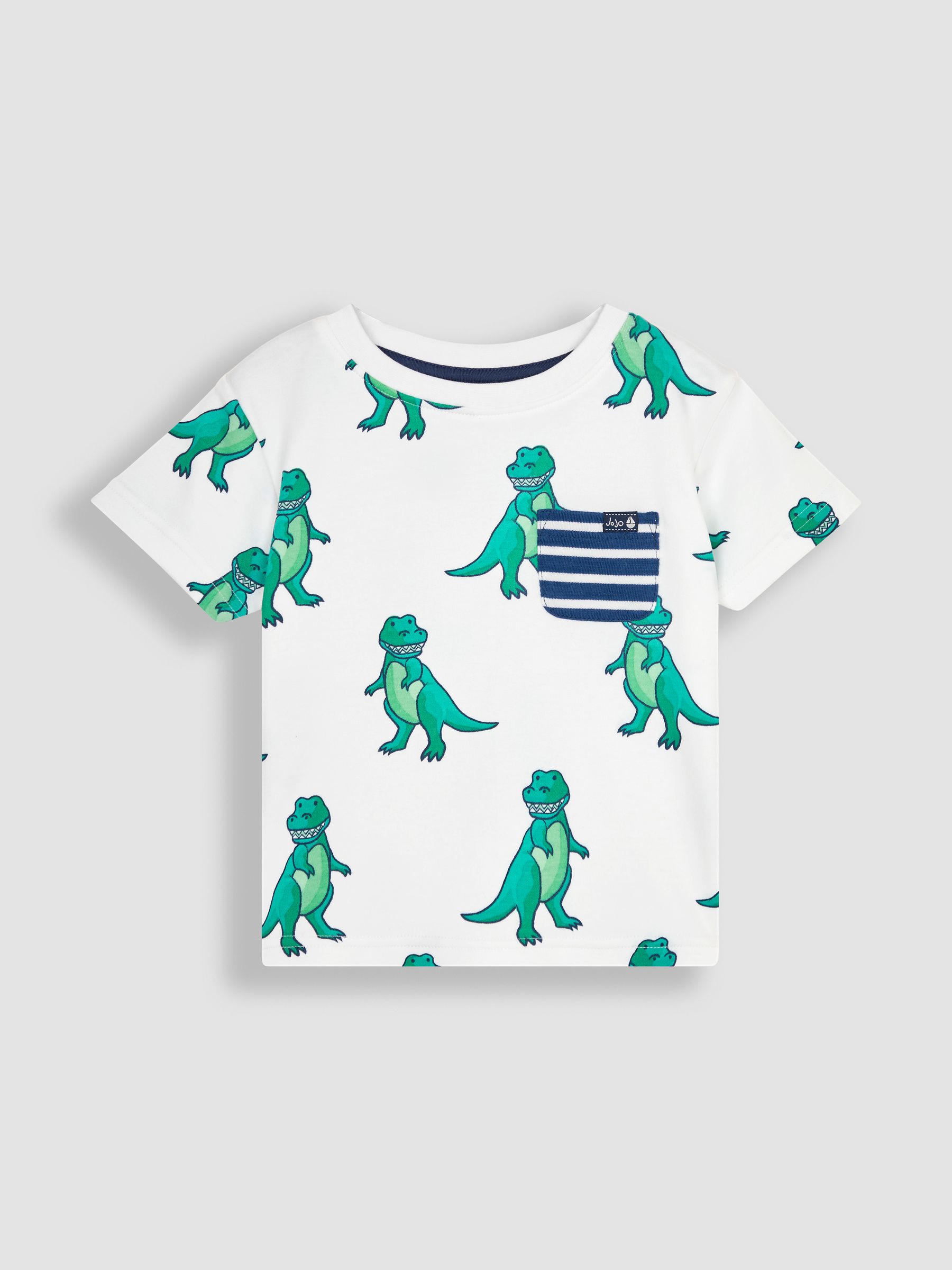 White TRex 2-Pack Pocket T-Shirts - Image 3 of 4