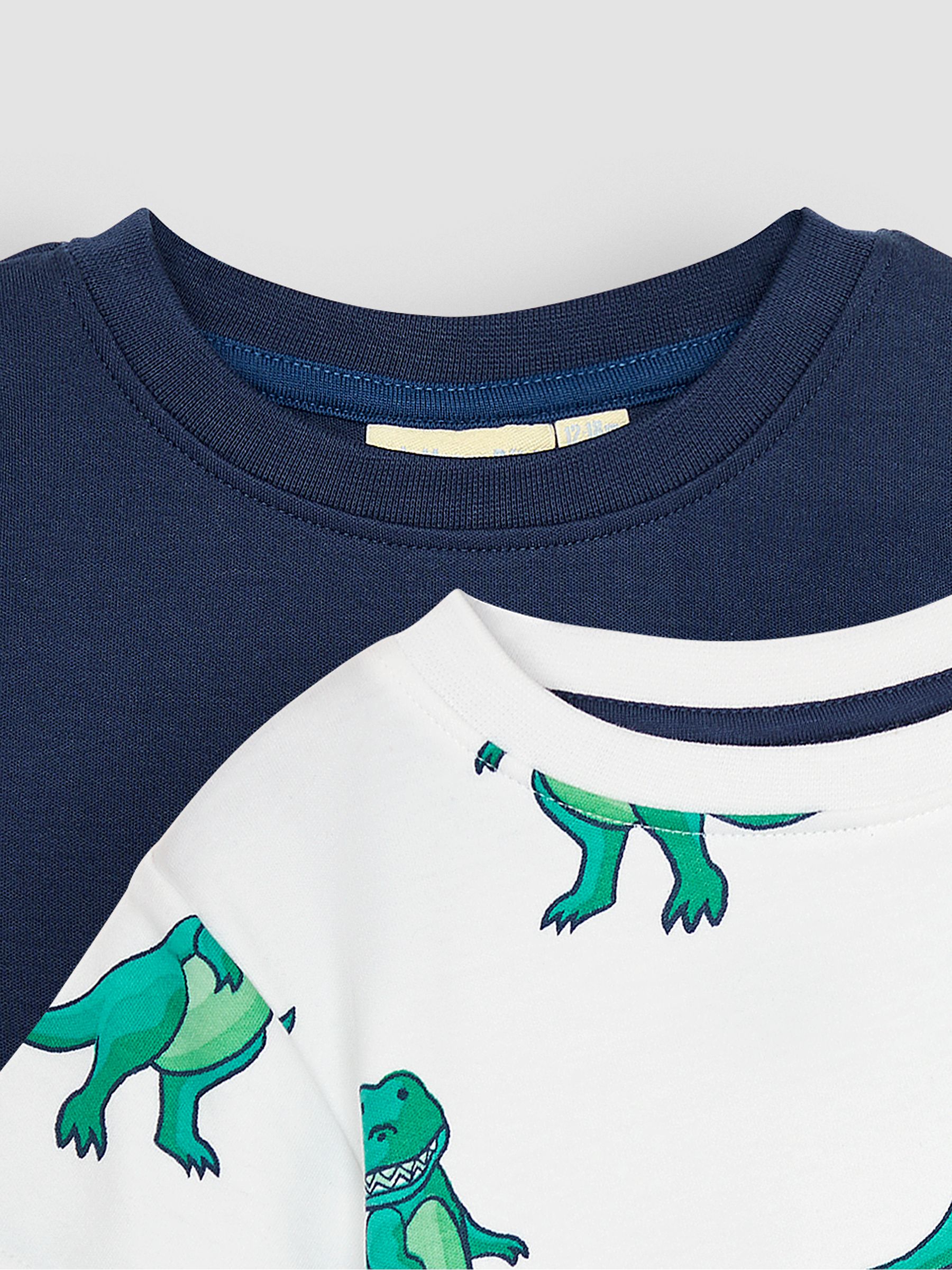 White TRex 2-Pack Pocket T-Shirts - Image 4 of 4