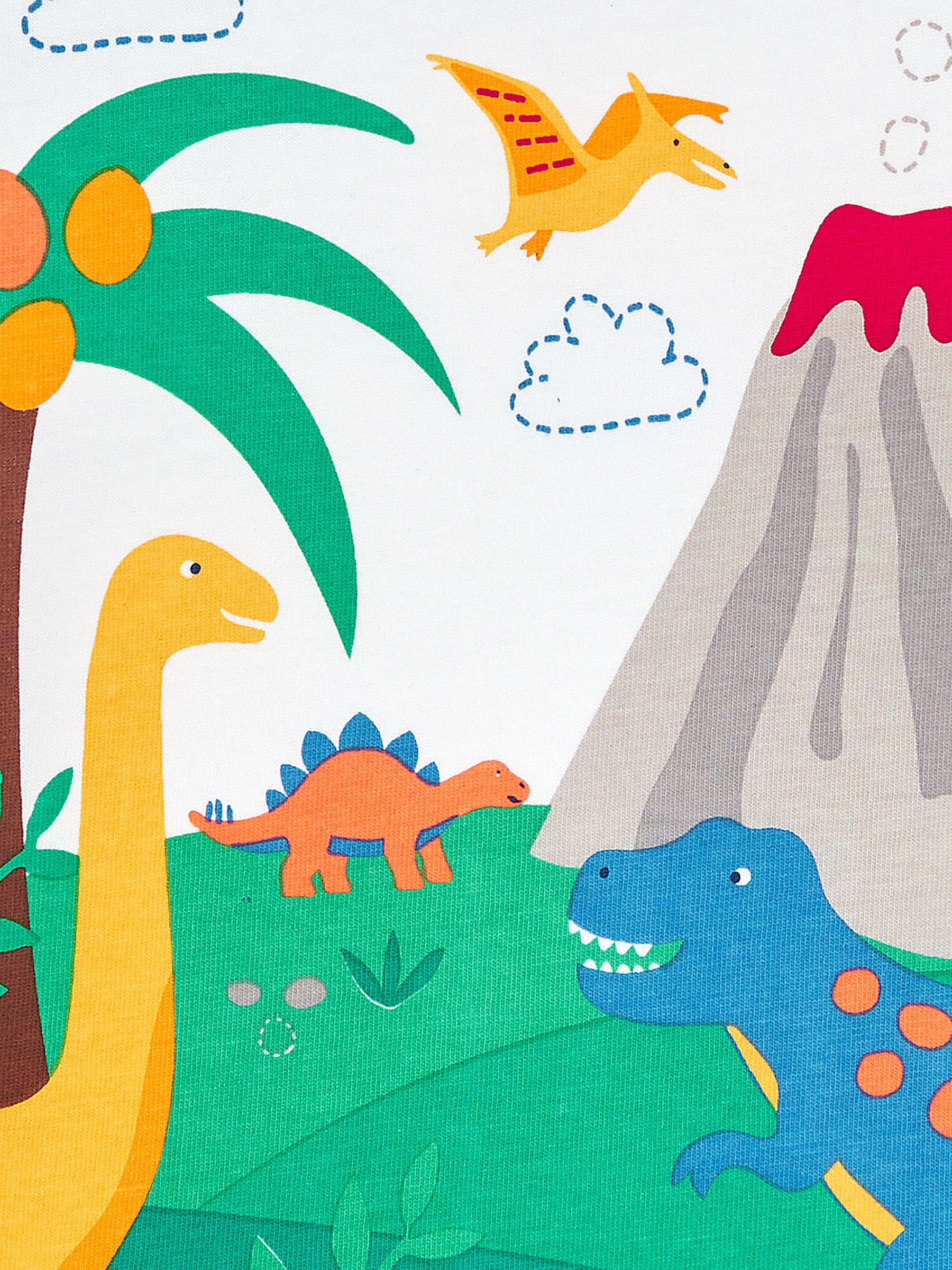 Blue Dino Scene T-Shirt - Image 3 of 3