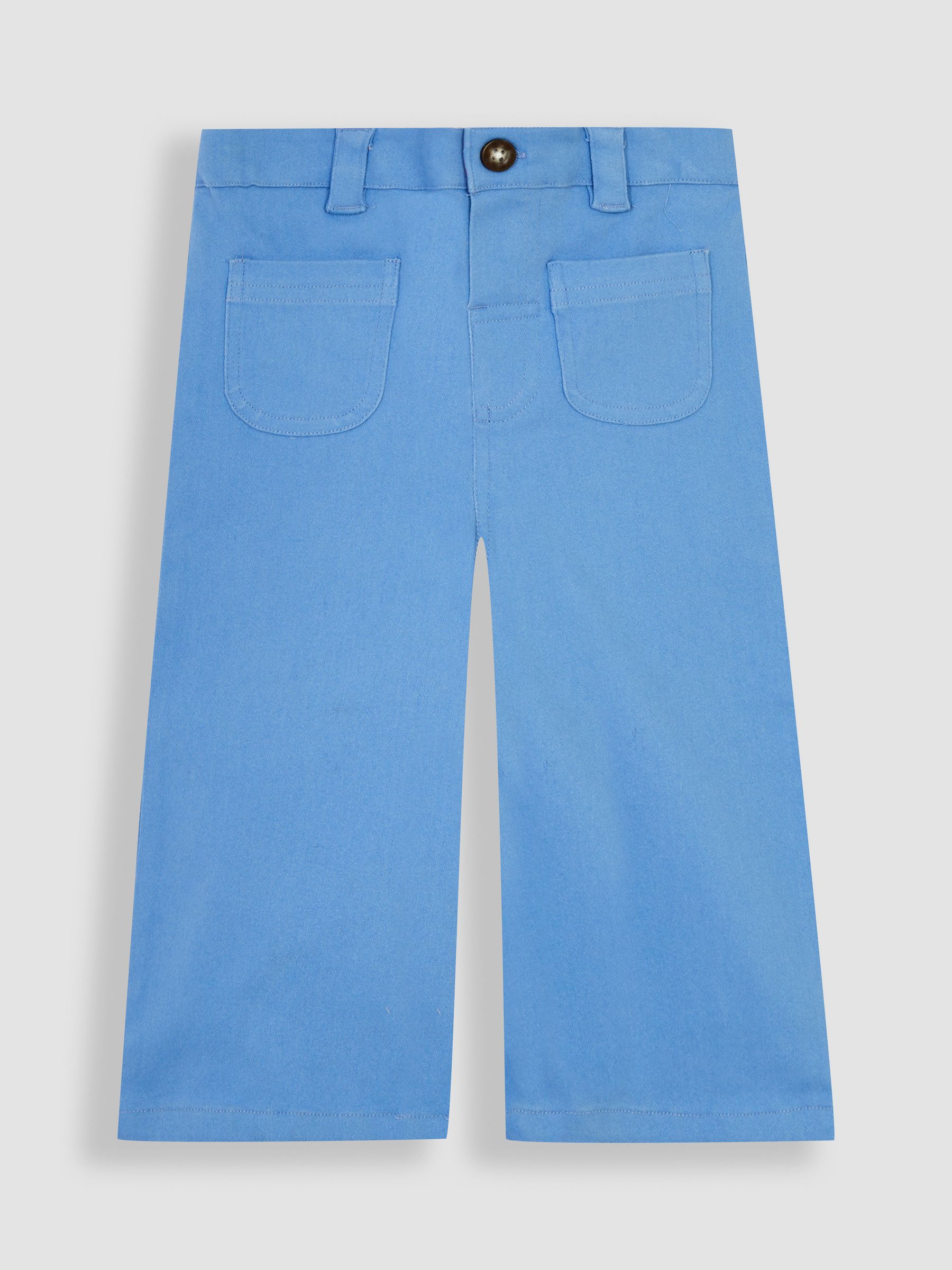 Cornflower Blue Twill Trousers - Image 3 of 5