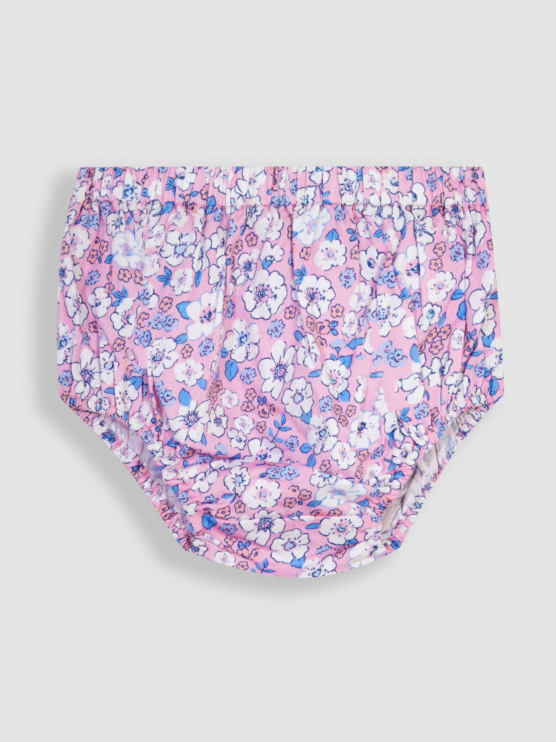 Pink Hedgerow Floral Broderie Collar Party Dress - Image 5 of 6