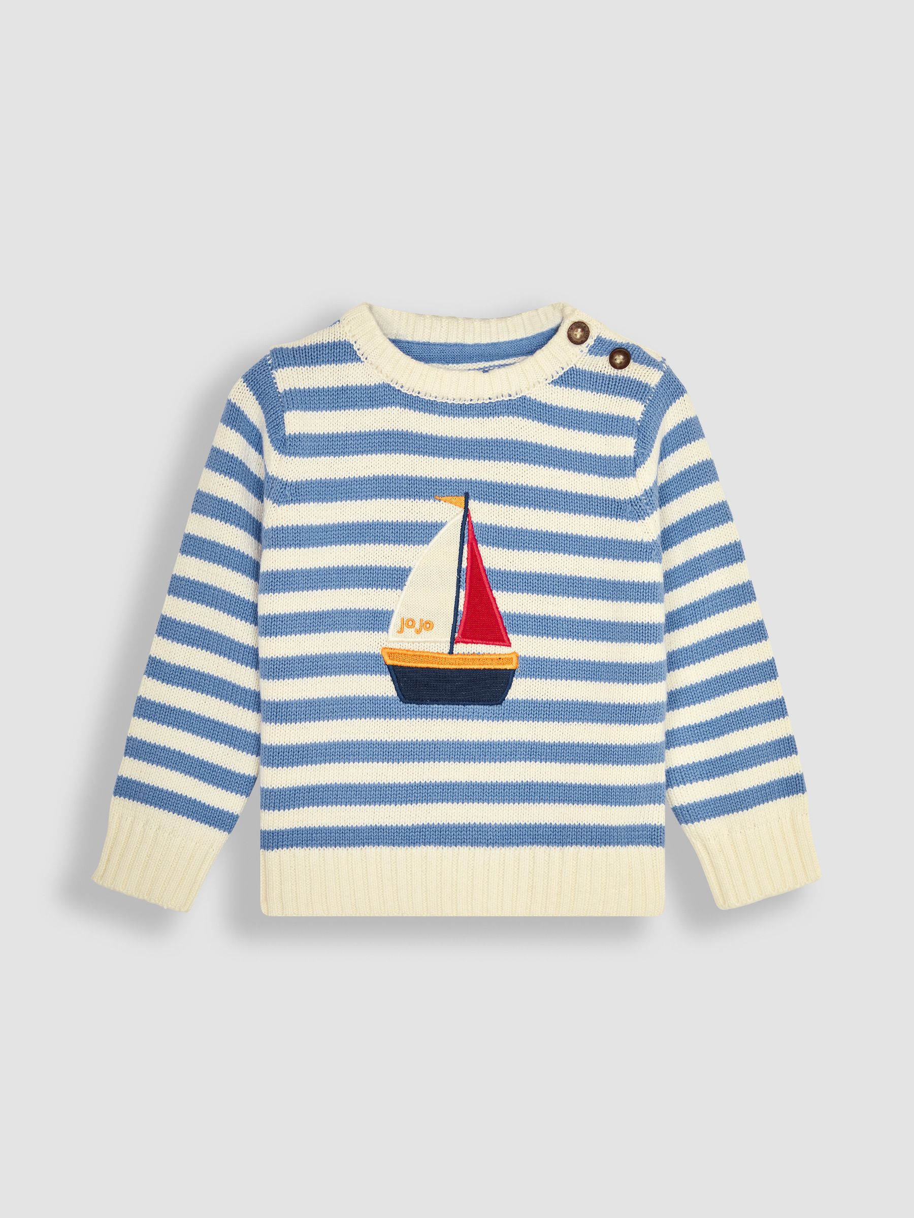 Blue Nautical Jumper - Image 2 of 4