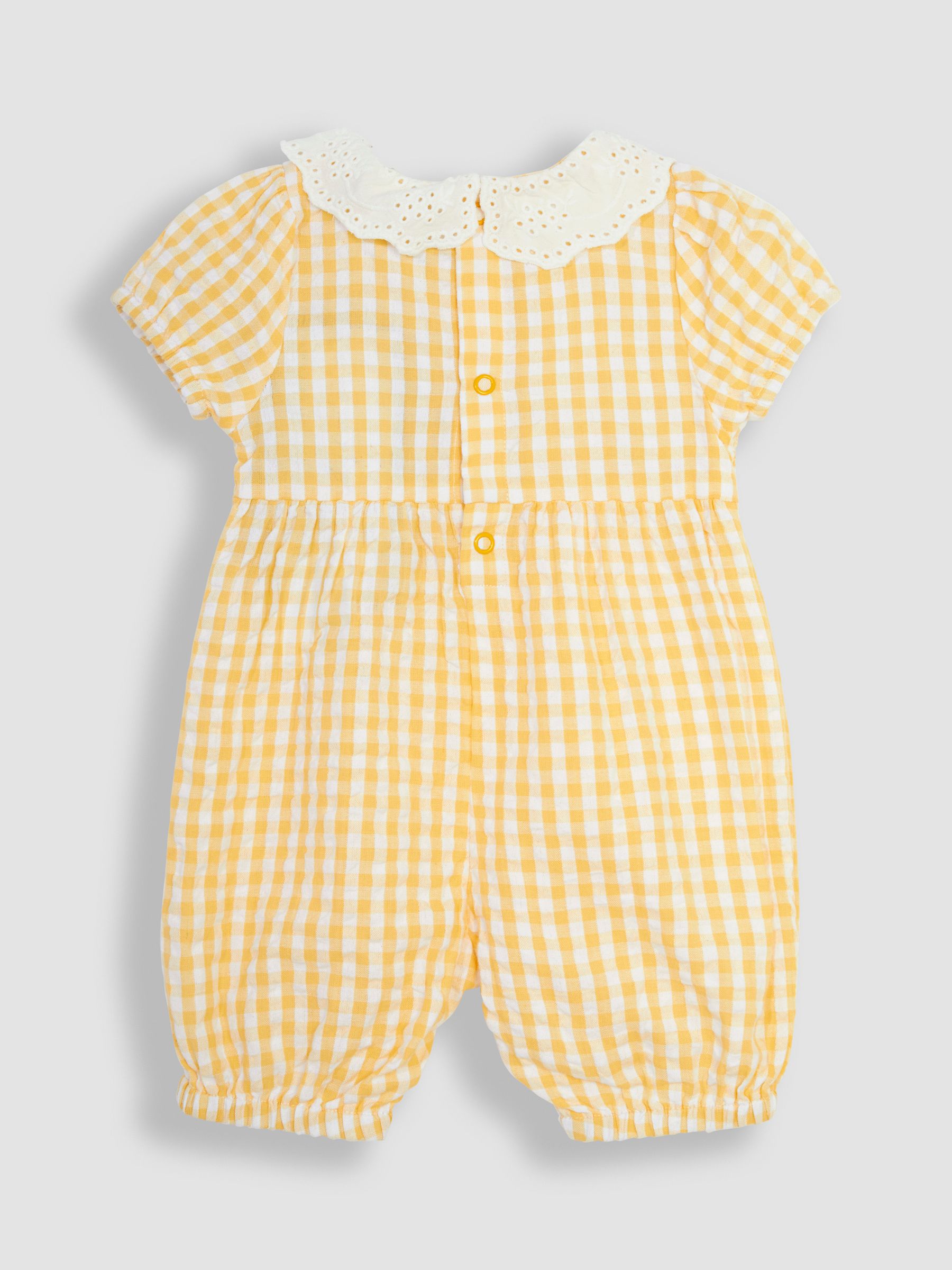 Yellow Bunny Embroidered Pretty Romper - Image 2 of 3