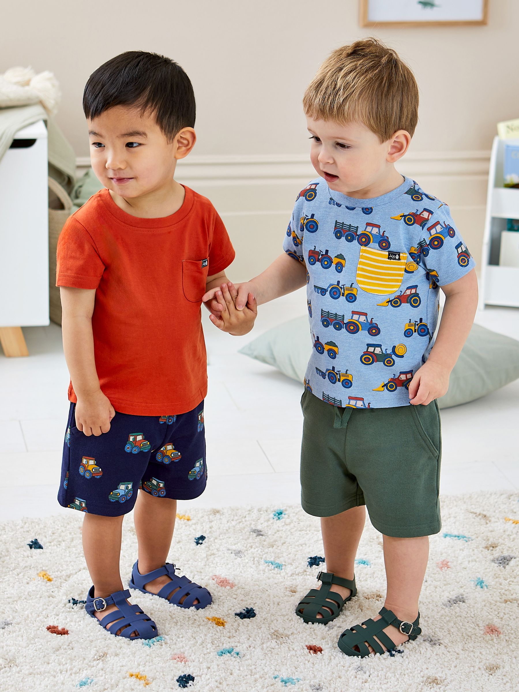 Blue Farm Vehicles 2-Pack Pocket T-Shirts - Image 6 of 6