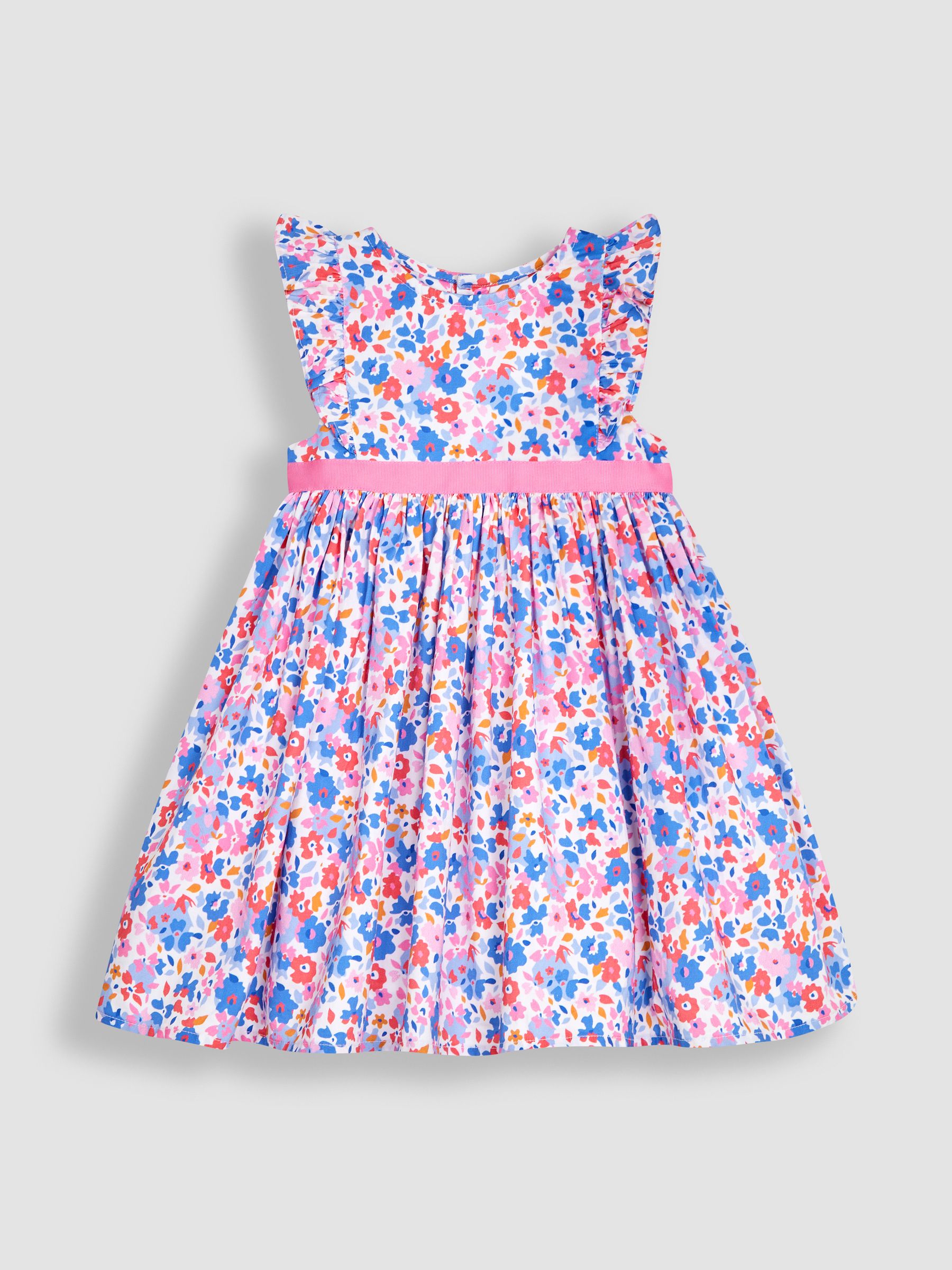 Pretty Floral Party Dress in Pink - Image 1 of 3