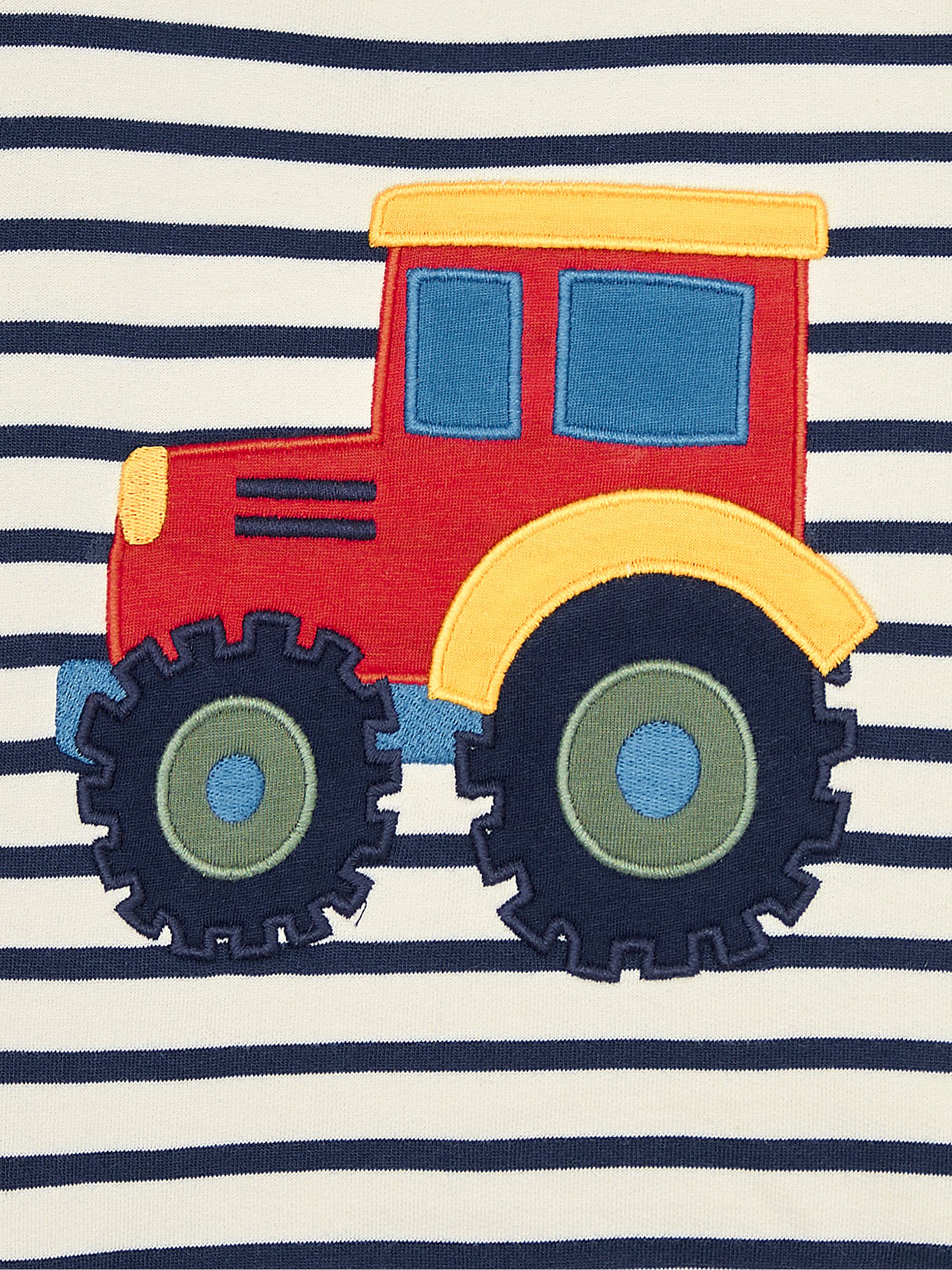 Navy Tractor Appliqué Sweatshirt - Image 4 of 4