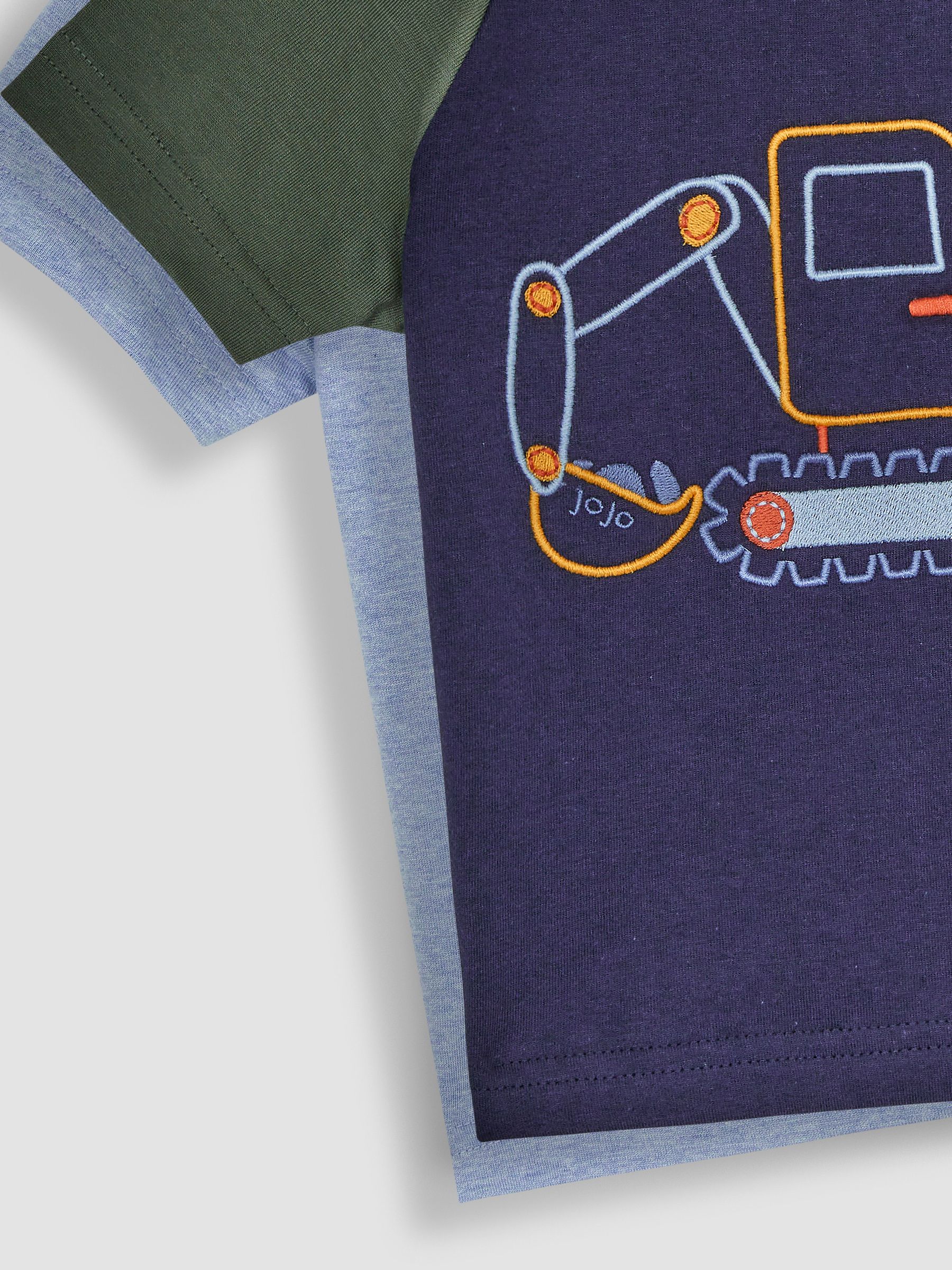 Navy Digger 2-Pack Placement Print T-Shirts - Image 5 of 6