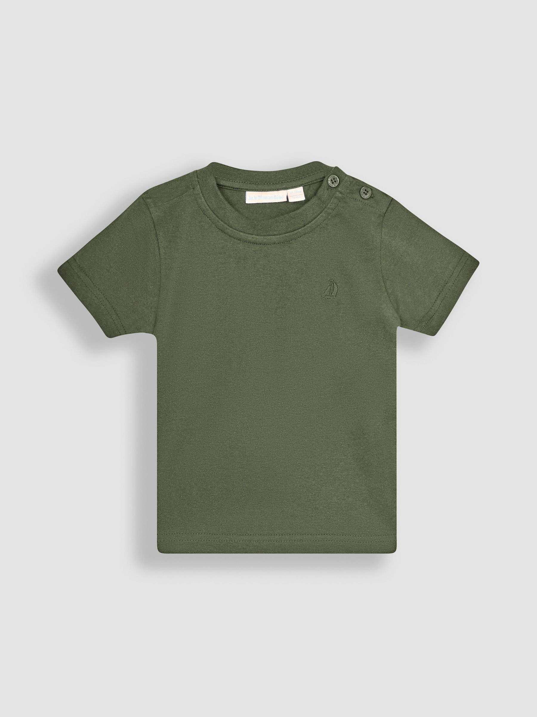 Denim Blue Plain 2-Pack T-Shirts - Image 3 of 5