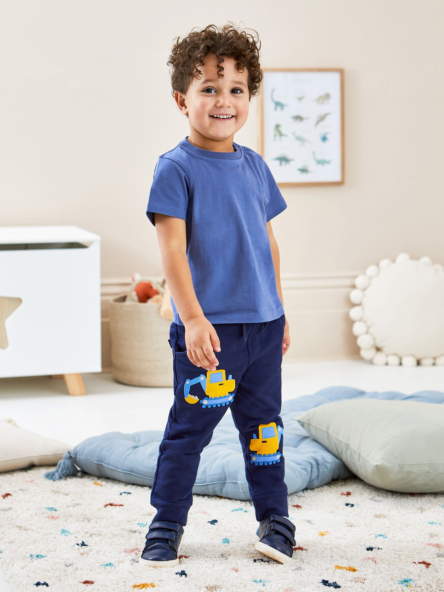 Denim Blue Plain 2-Pack T-Shirts - Image 5 of 5