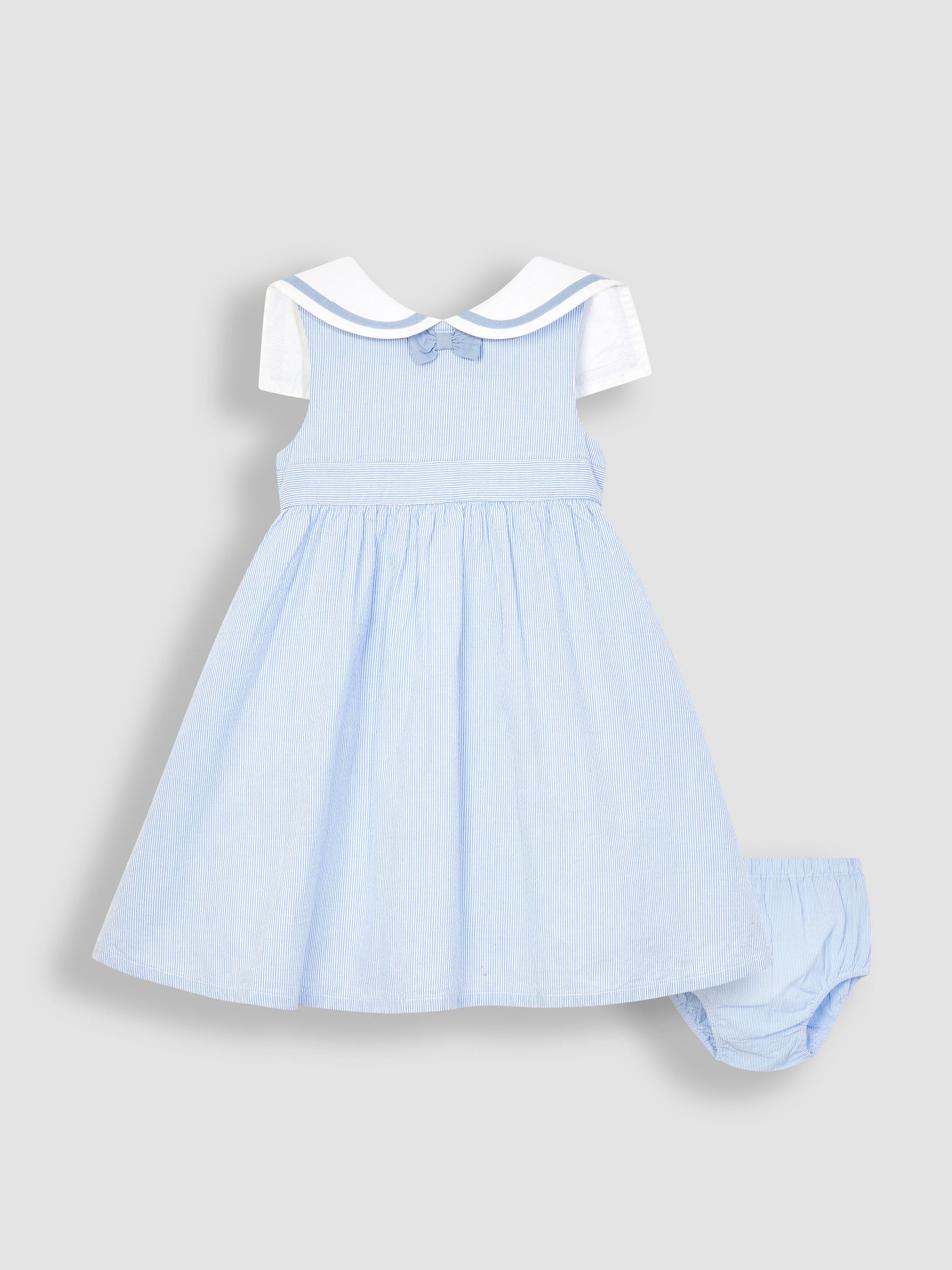 Blue Sailor Party Dress - Image 2 of 6