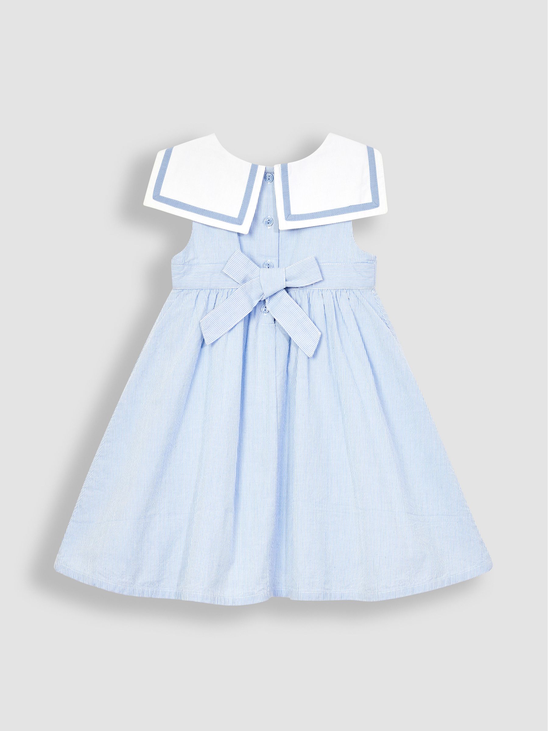 Blue Sailor Party Dress - Image 3 of 6