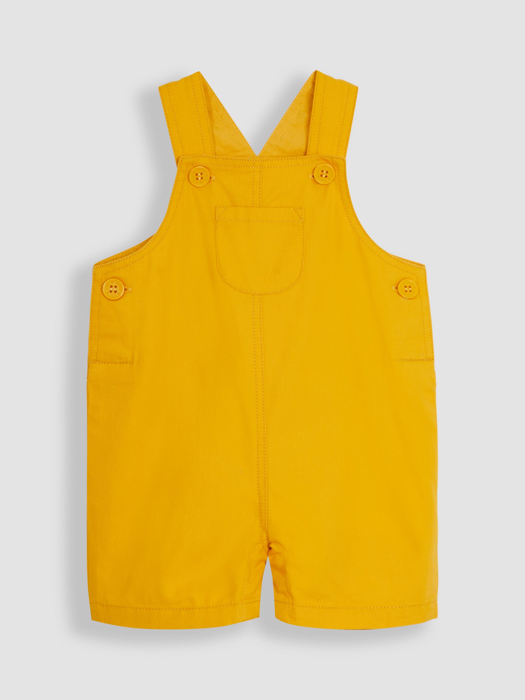 Yellow Jungle Animals Dungarees & Printed Shirt 2-Piece Set - Image 2 of 5