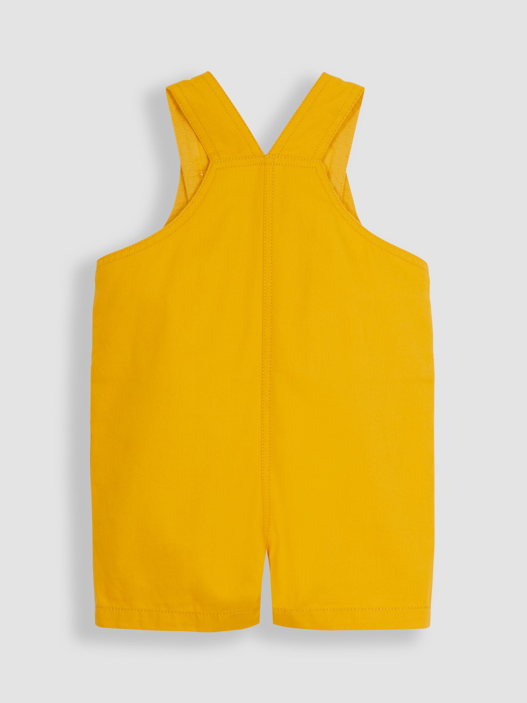 Yellow Jungle Animals Dungarees & Printed Shirt 2-Piece Set - Image 3 of 5