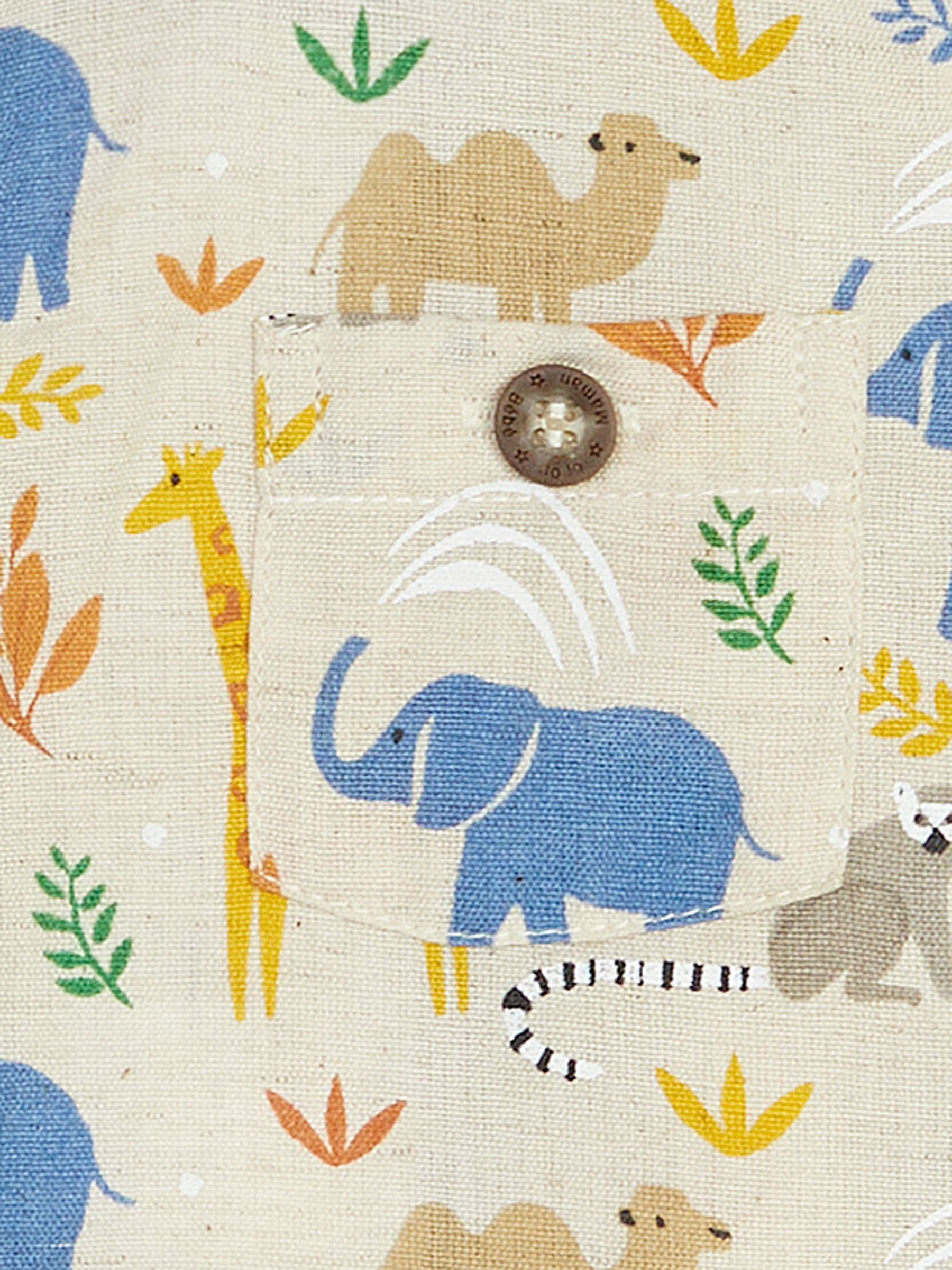 Natural Safari Printed Shirt & Shorts Set - Image 4 of 4