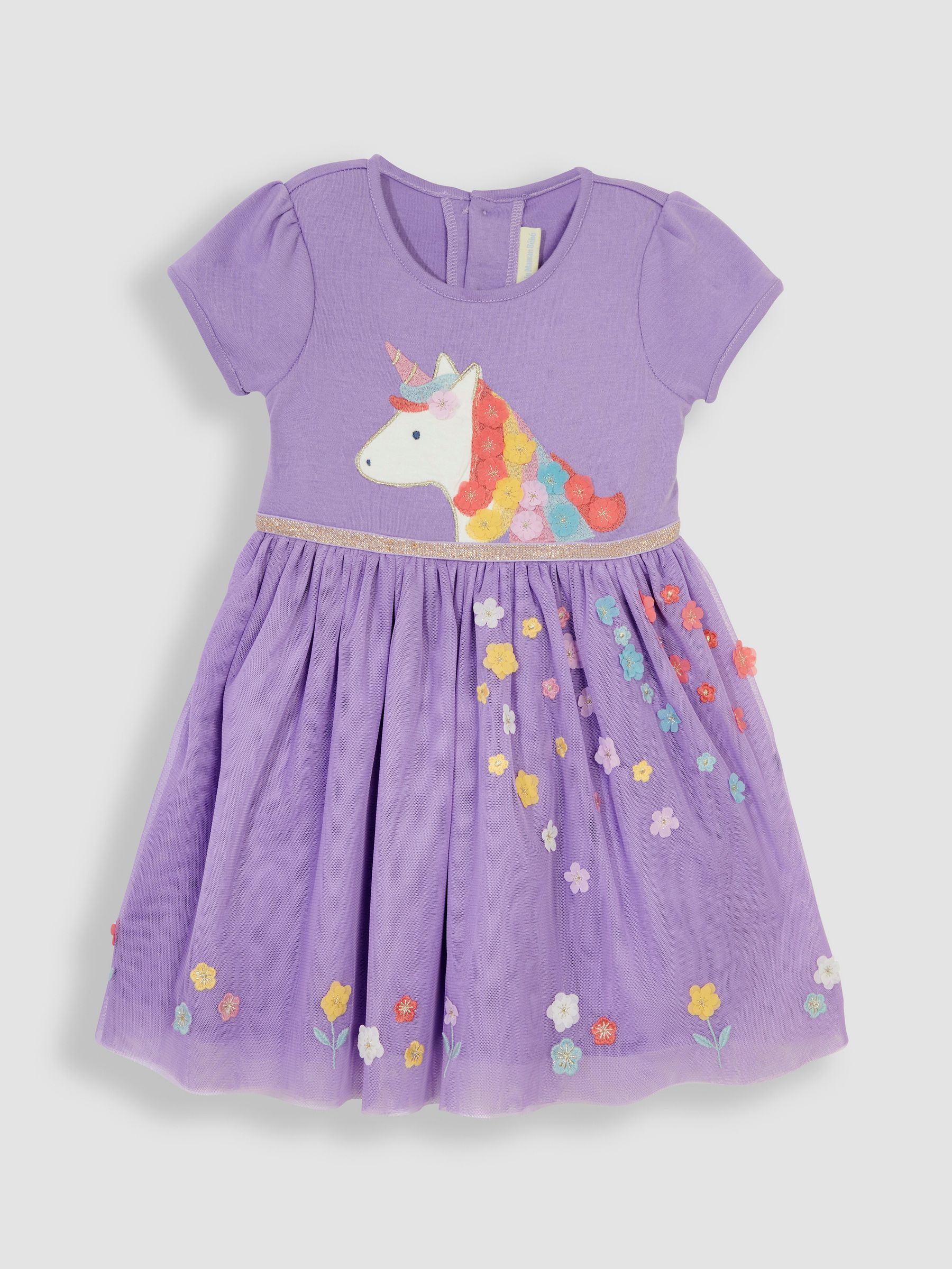 Lilac Pretty Unicorn Tulle Party Dress - Image 3 of 5