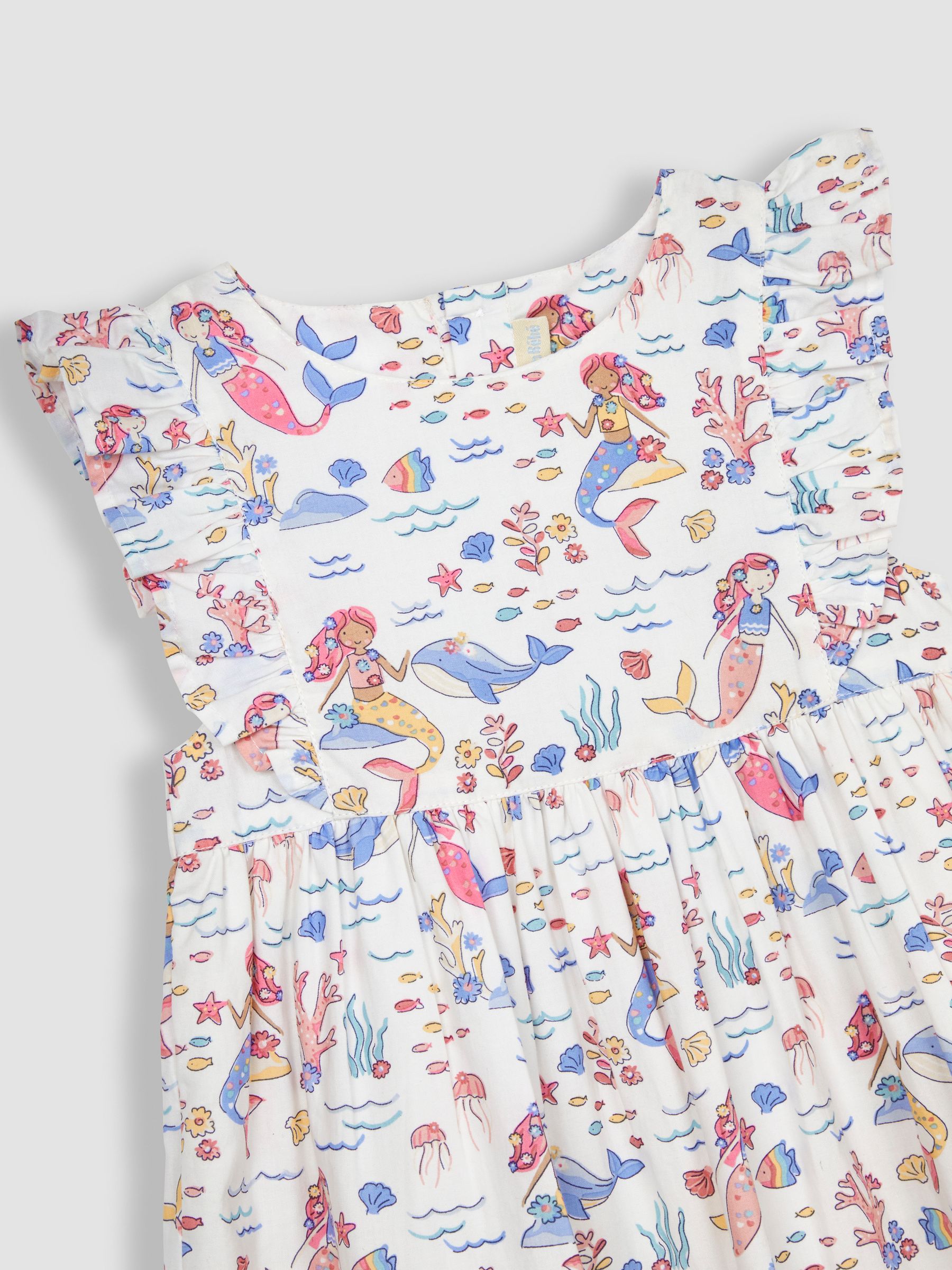 Blue Mermaid & Friends Pretty Summer Dress - Image 3 of 4