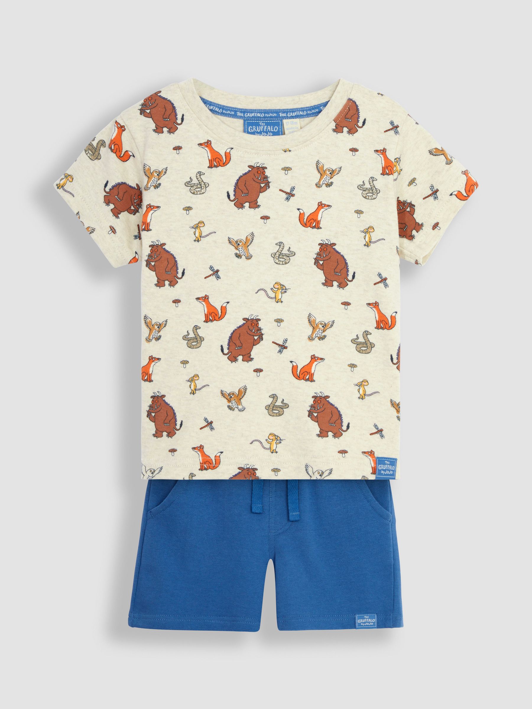 Blue 2-Piece Gruffalo T-Shirt & Shorts Set - Image 4 of 8