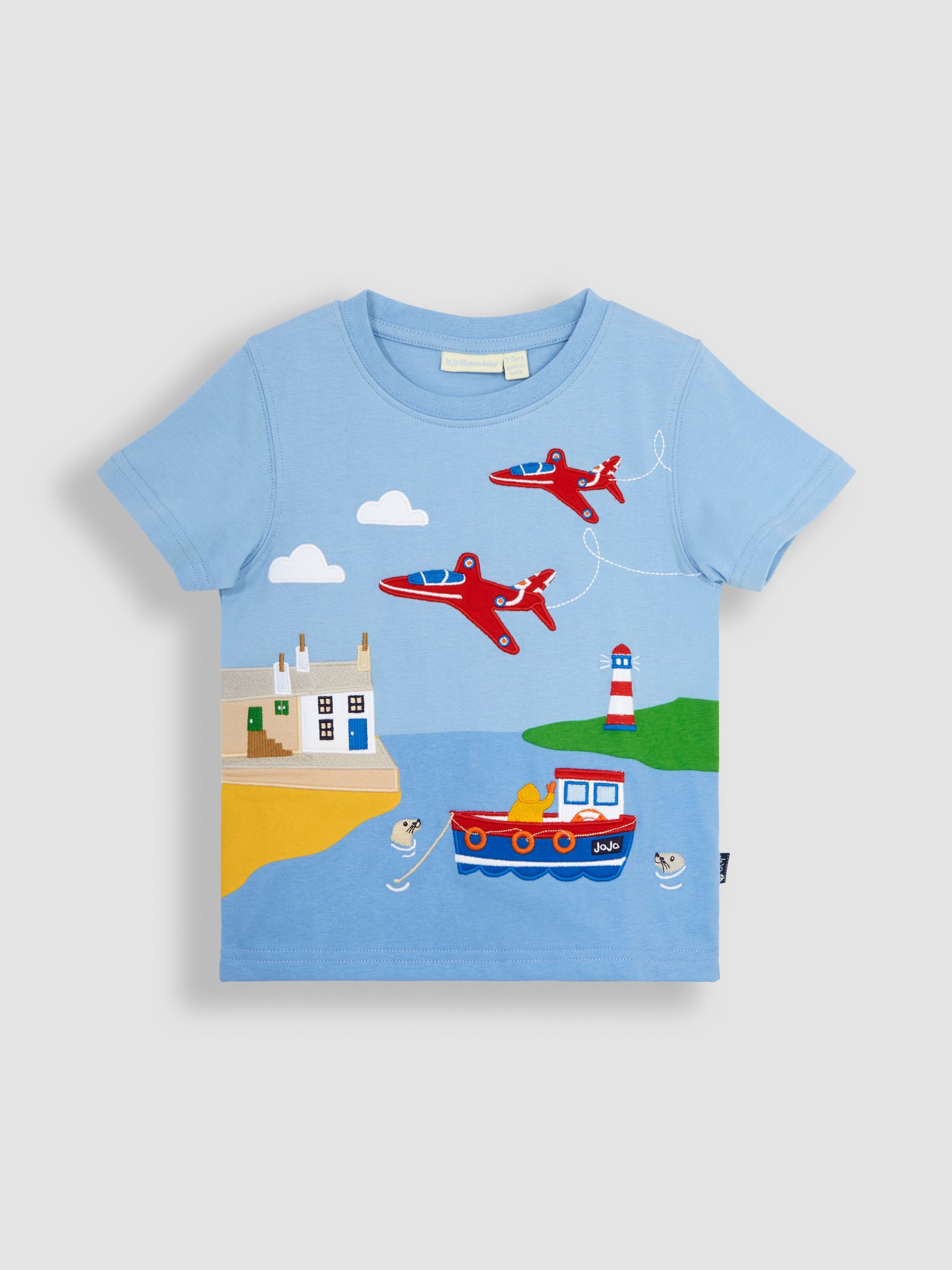 Blue Red Arrows Appliqué T-Shirt - Image 1 of 6