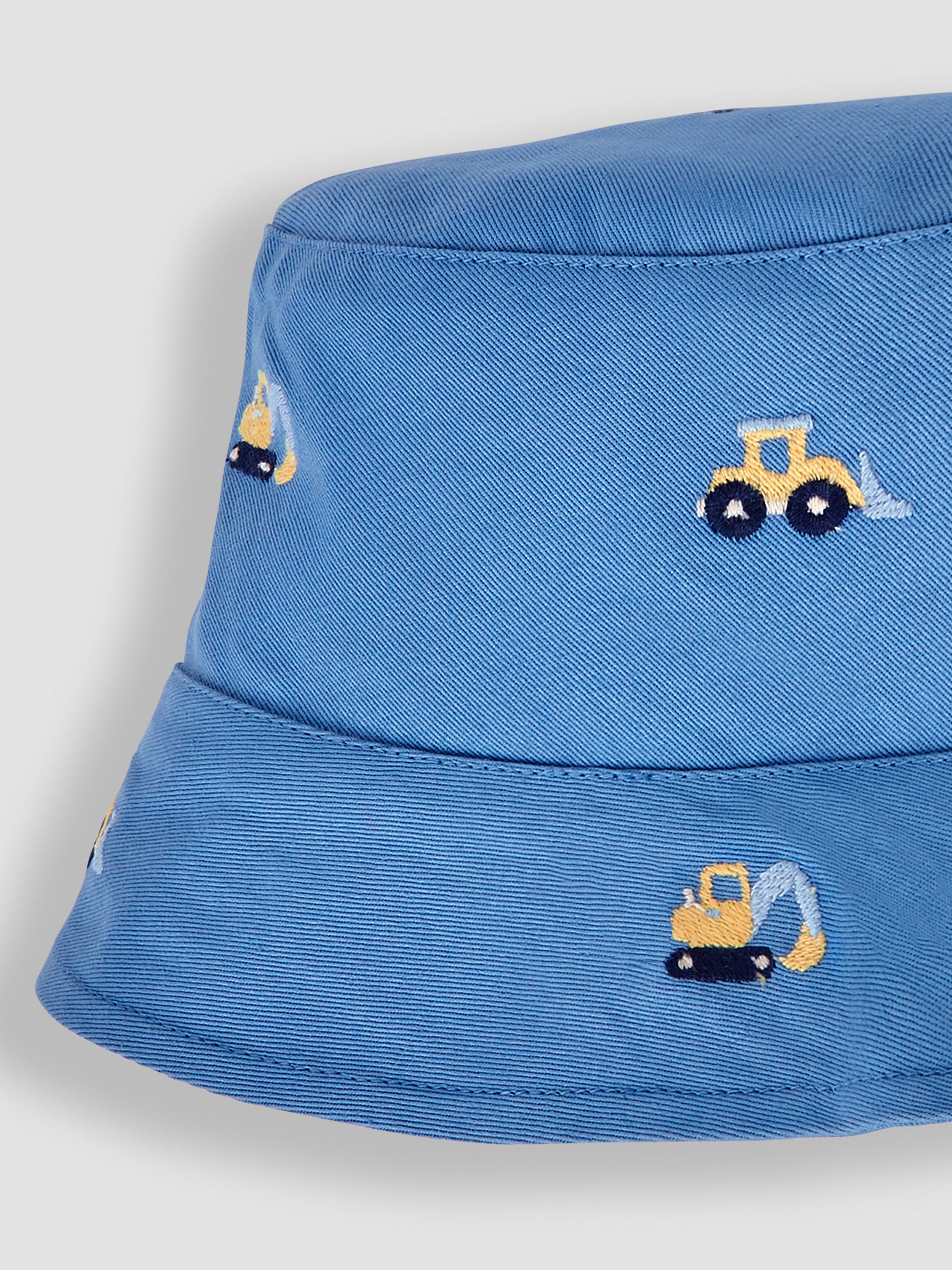 Blue Digger Embroidered Twill Sun Hat - Image 3 of 3