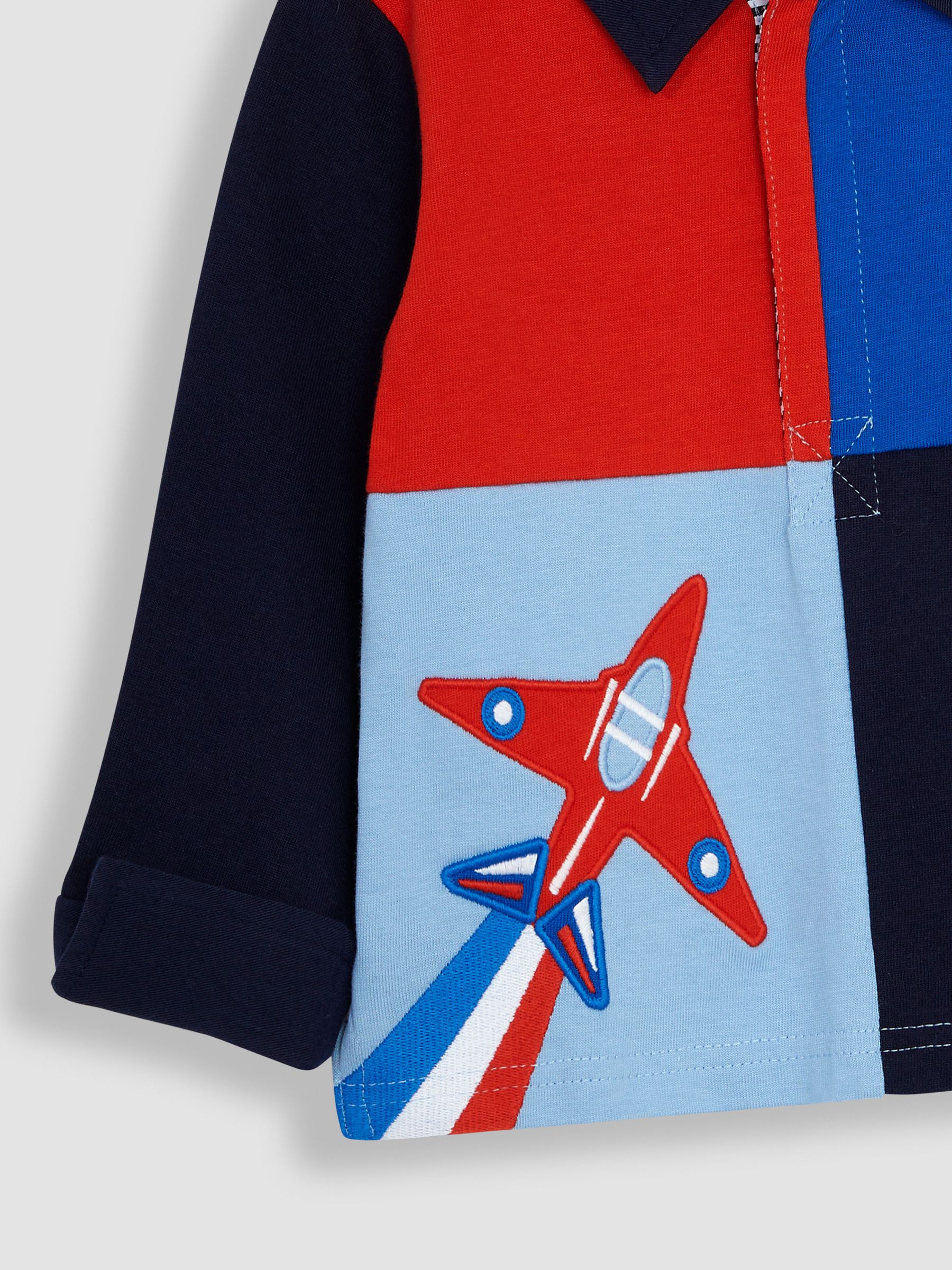 Red Red Arrows Appliqué Rugby Top - Image 6 of 7