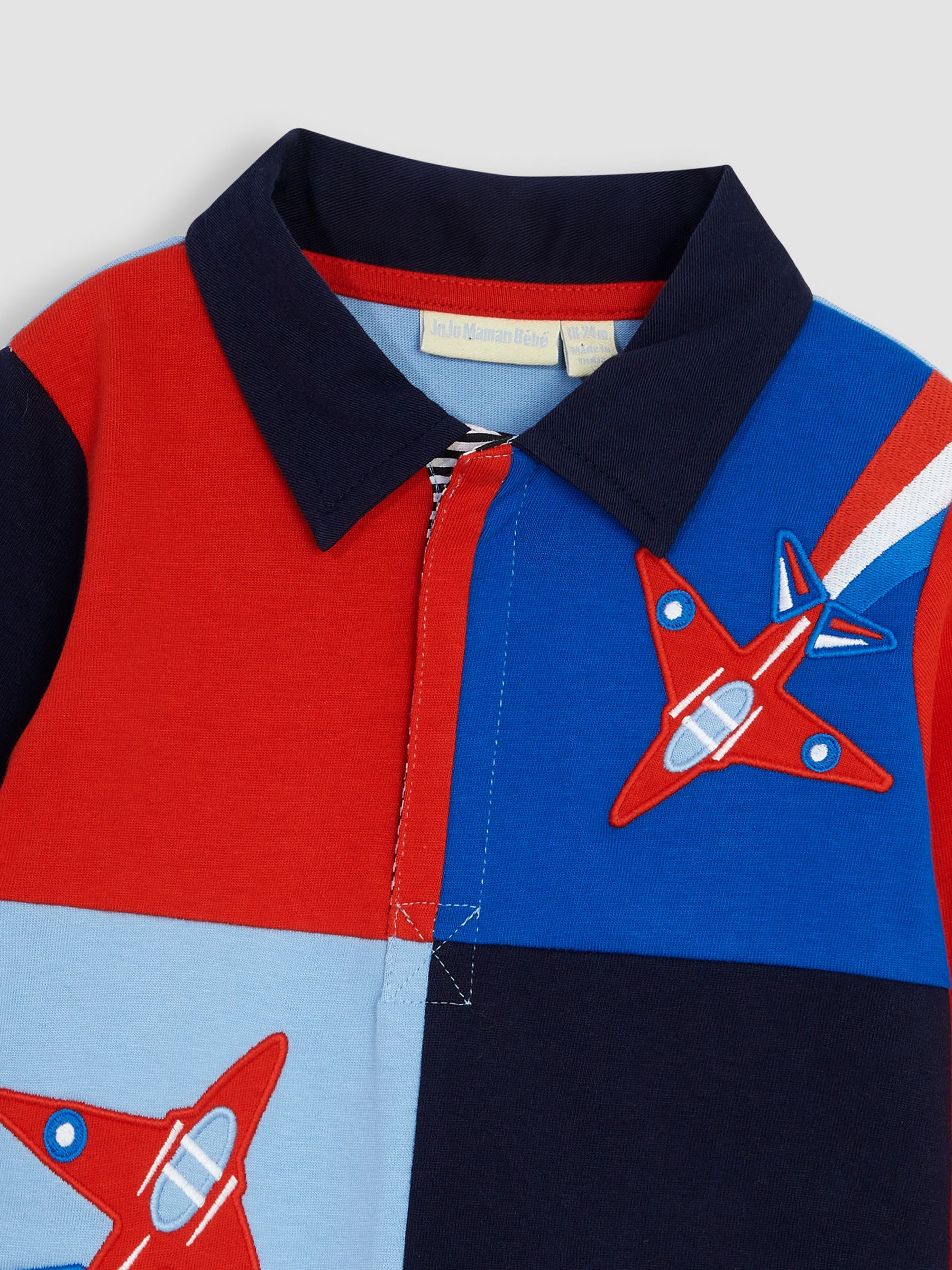 Red Red Arrows Appliqué Rugby Top - Image 7 of 7