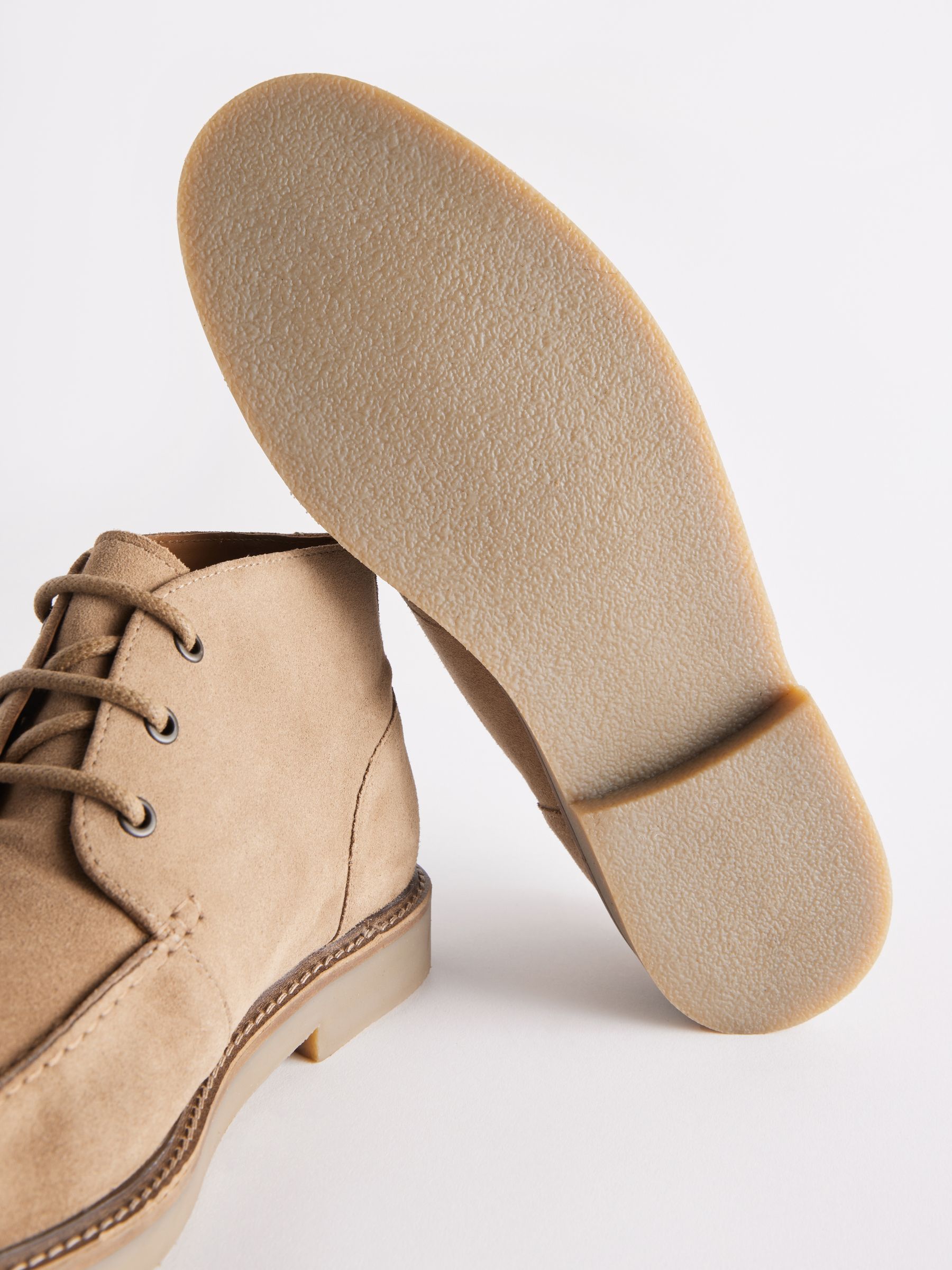 Sand Suede Apron Chukka Boots - Image 6 of 7
