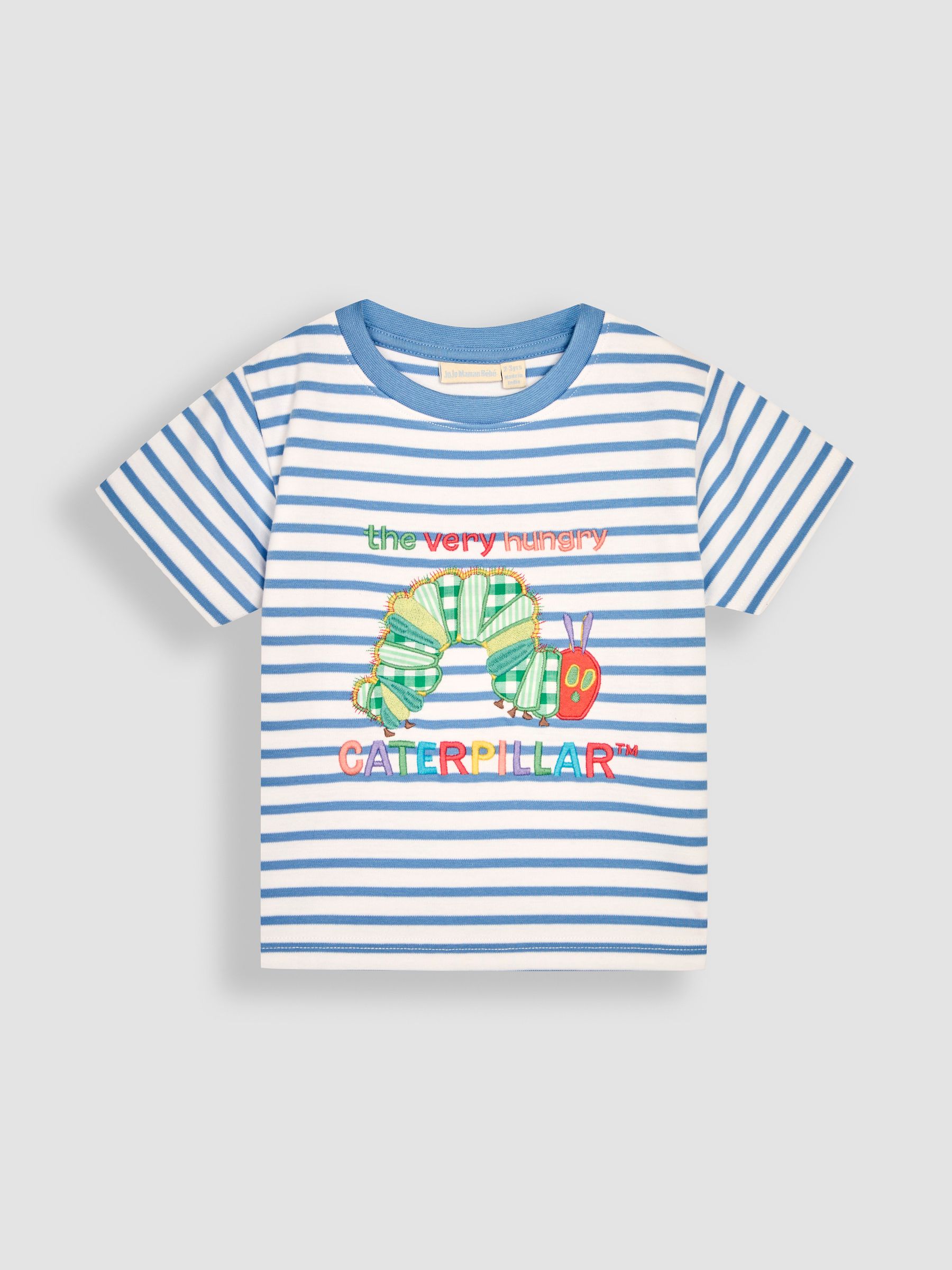 Blue The Very Hungry Caterpillar Applique T-Shirt - Image 1 of 6