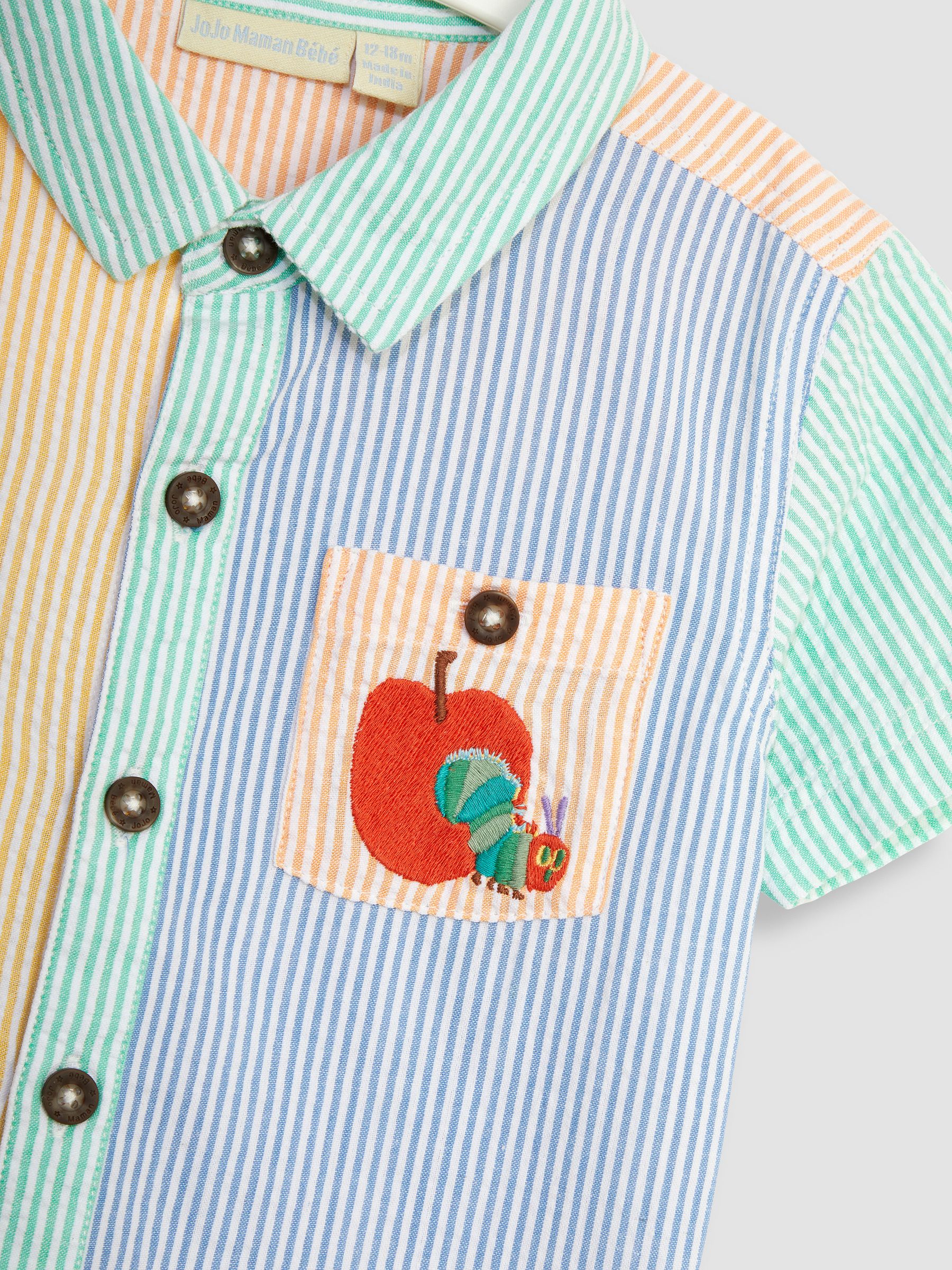 Green The Very Hungry Caterpillar Applique Shirt - Image 3 of 5