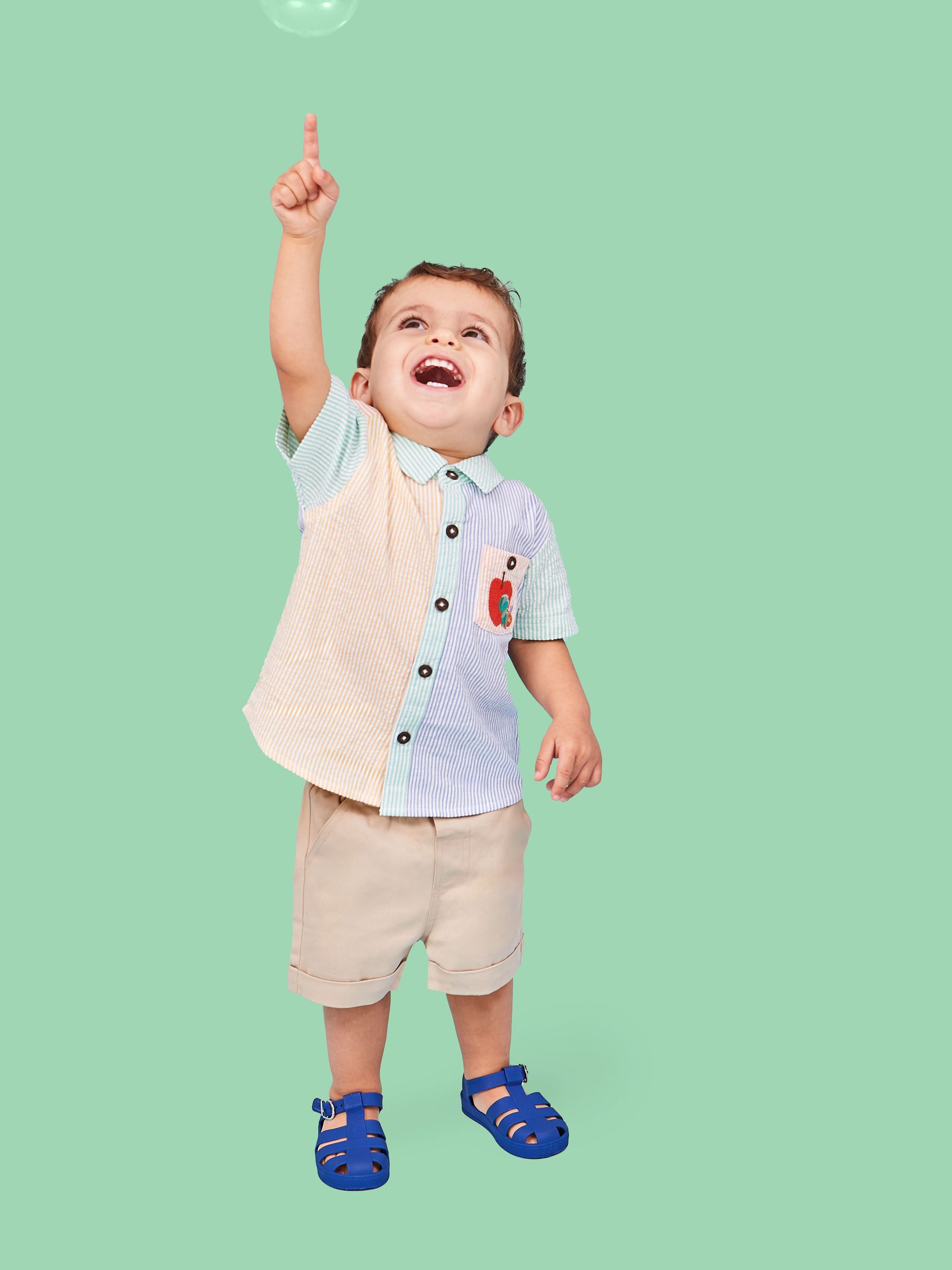Green The Very Hungry Caterpillar Applique Shirt - Image 5 of 5