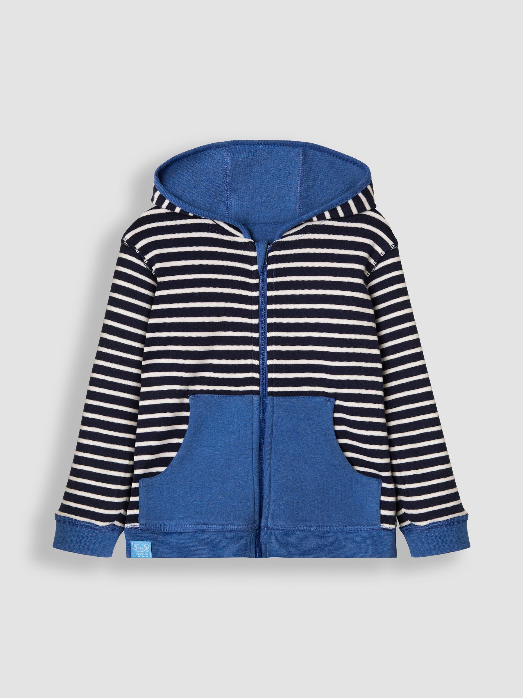Cobalt Peppa Pig Appliqué Reversible Hoodie - Image 4 of 10