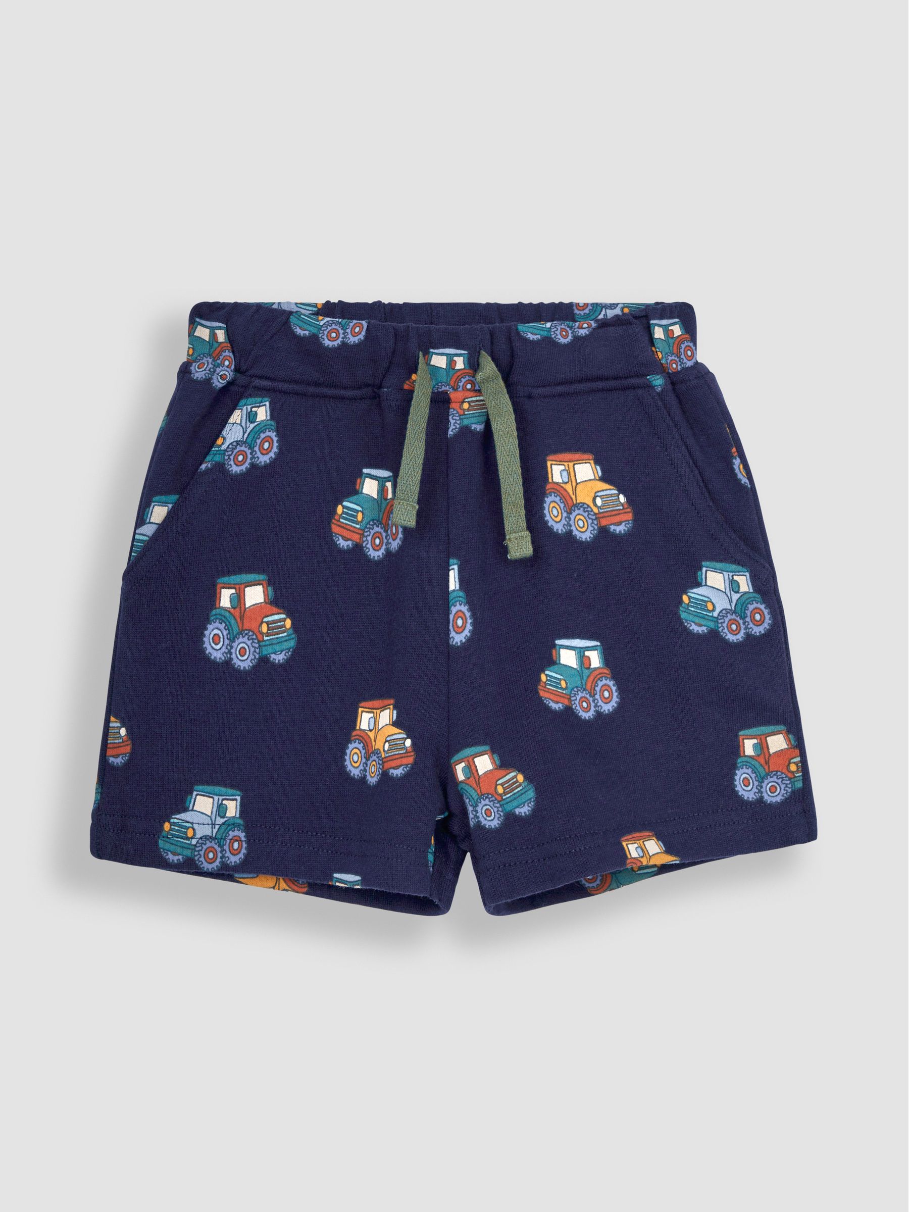 Navy Blue Tractor 2-Pack Printed Shorts - Image 1 of 4