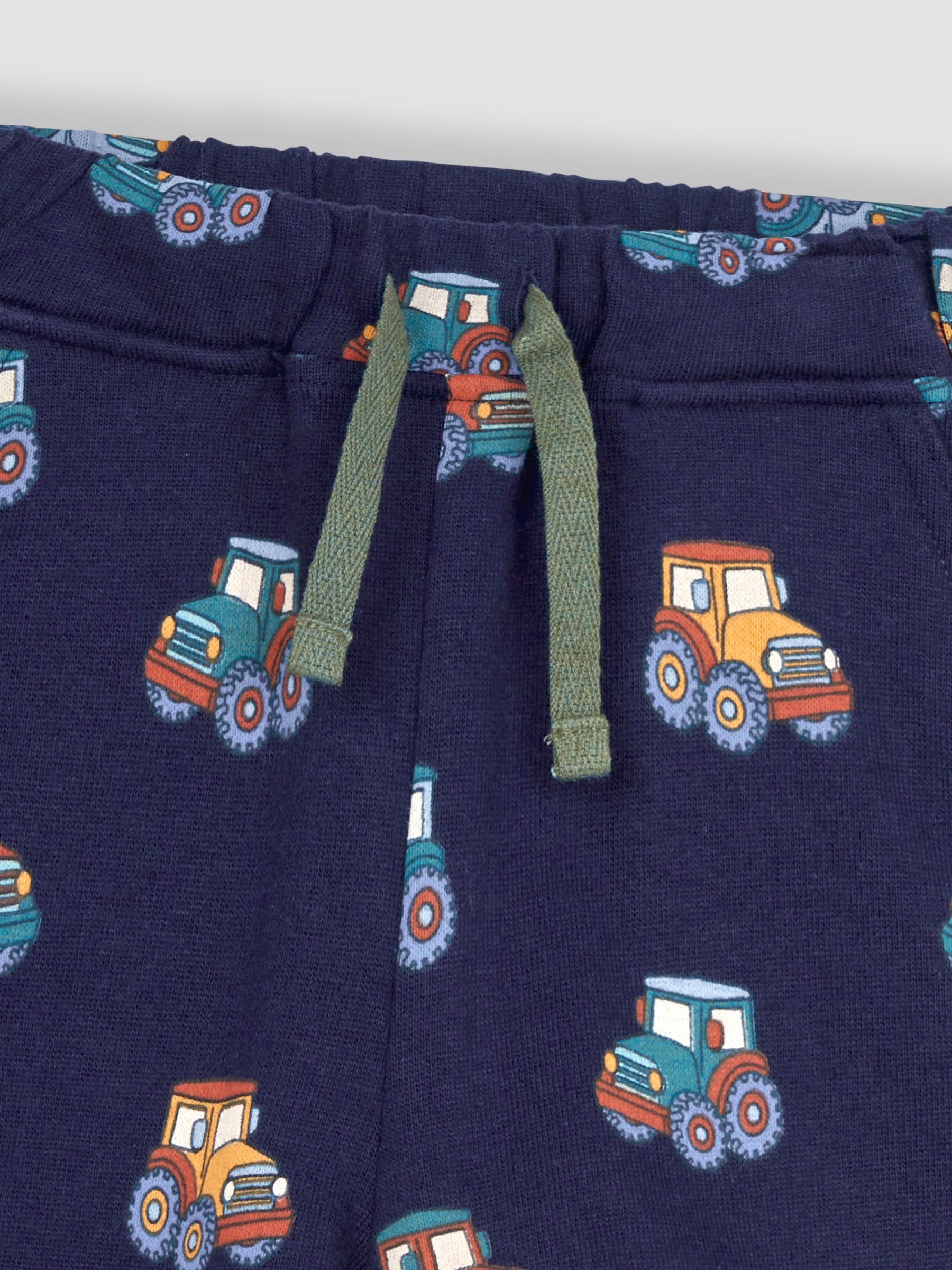 Navy Blue Tractor 2-Pack Printed Shorts - Image 2 of 4