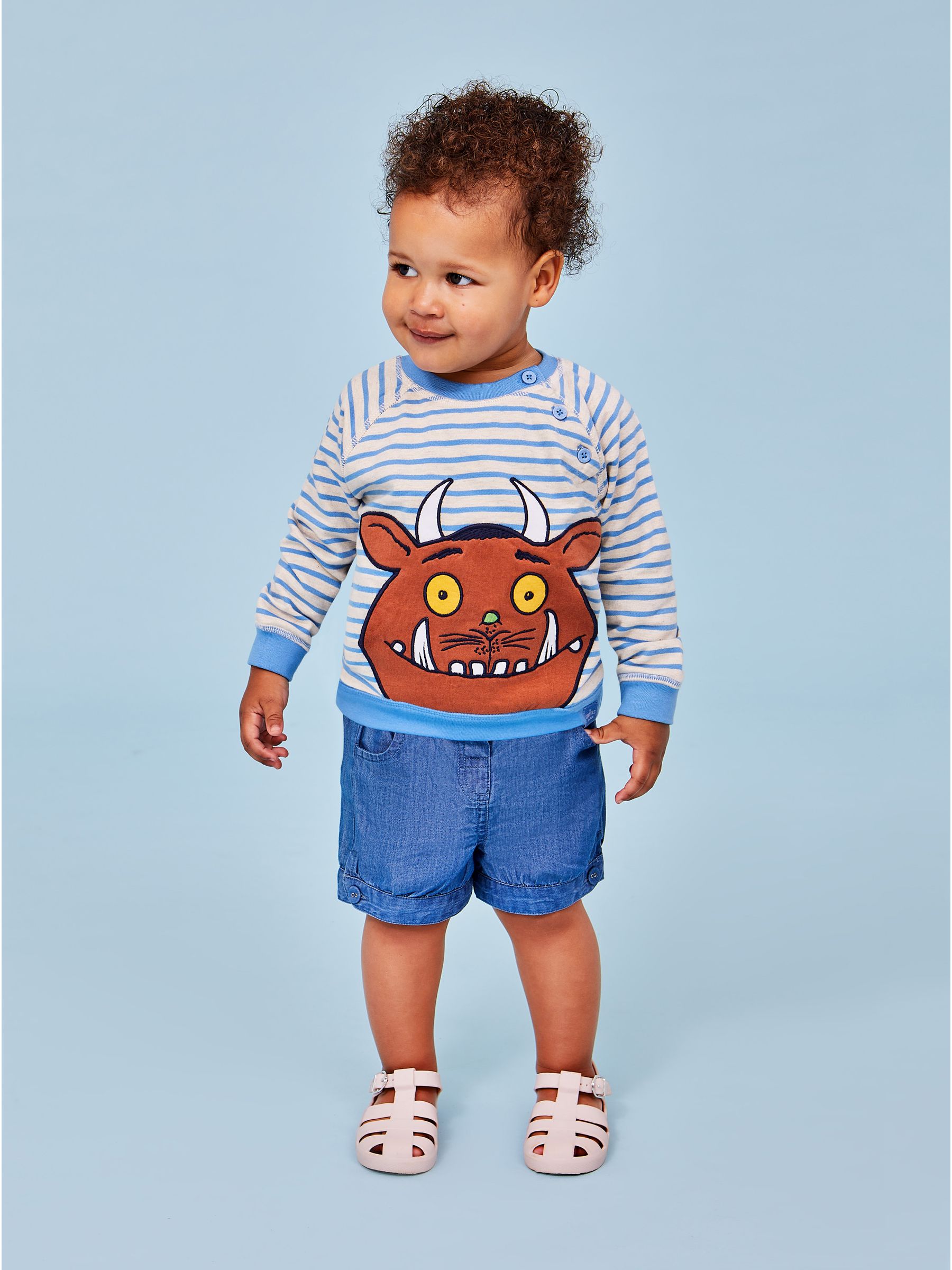Gruffalo Appliqué Sweatshirt in Blue - Image 3 of 6