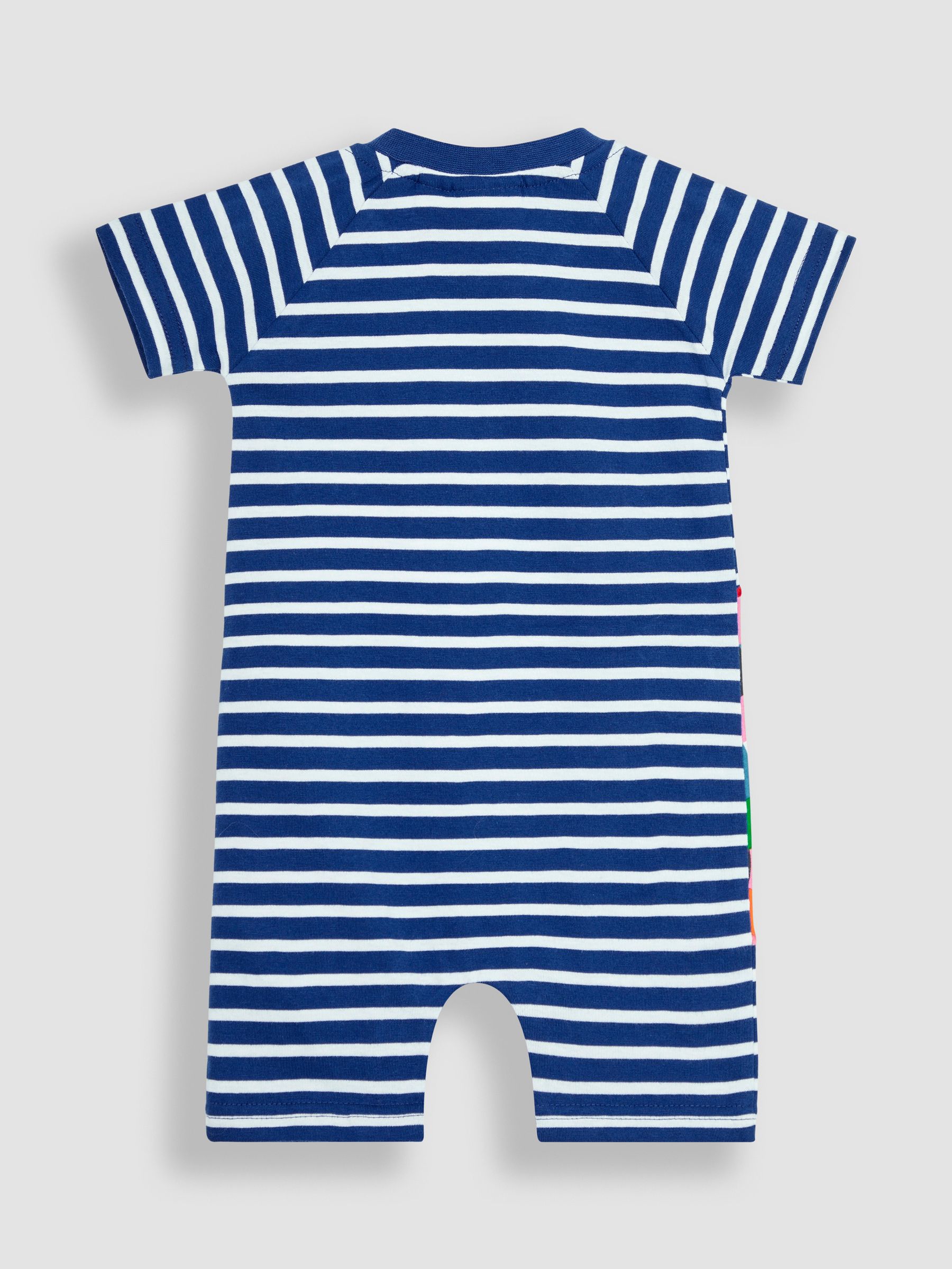 Navy Elmer Appliqué Romper - Image 4 of 5