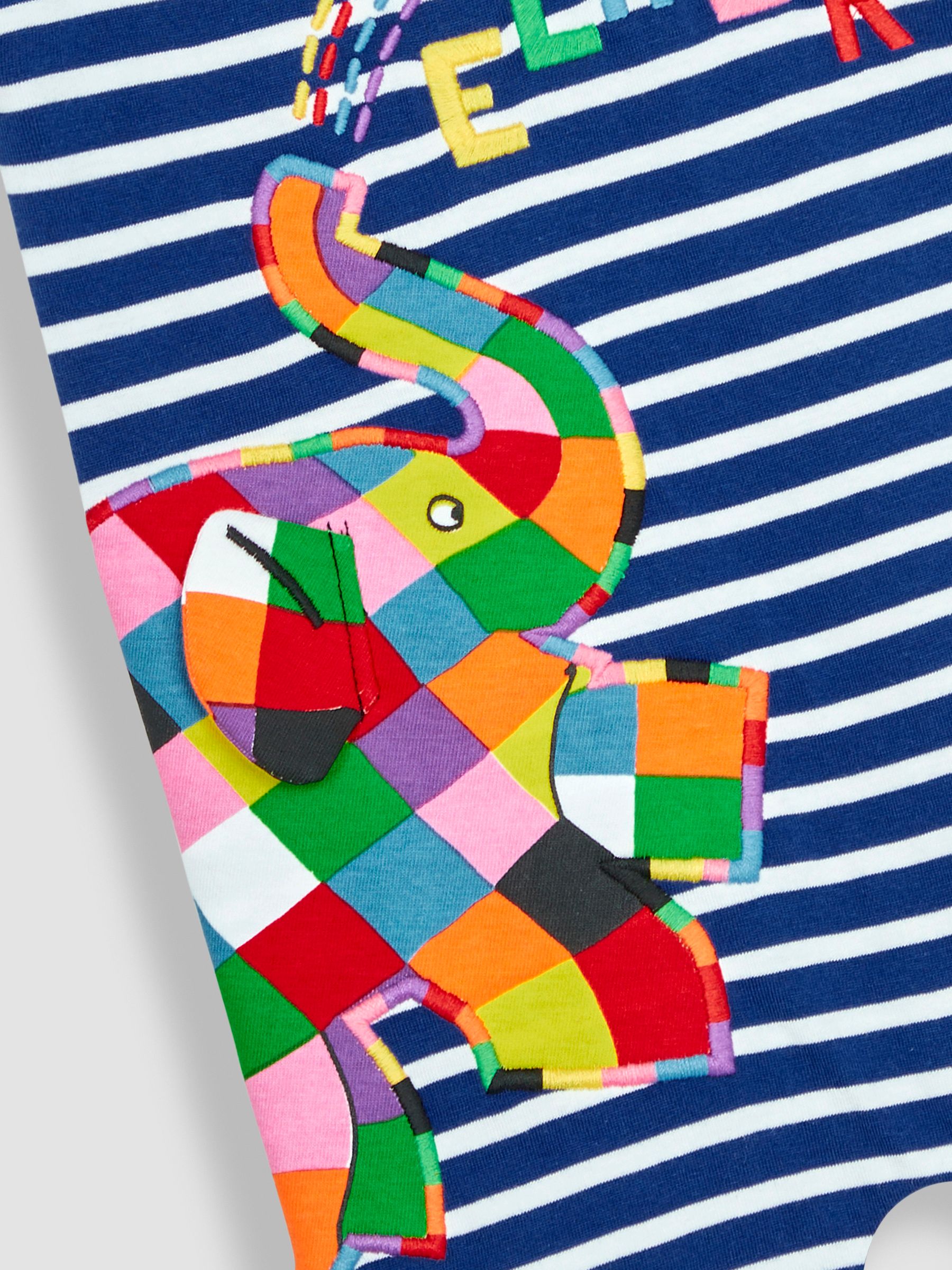 Navy Elmer Appliqué Romper - Image 5 of 5