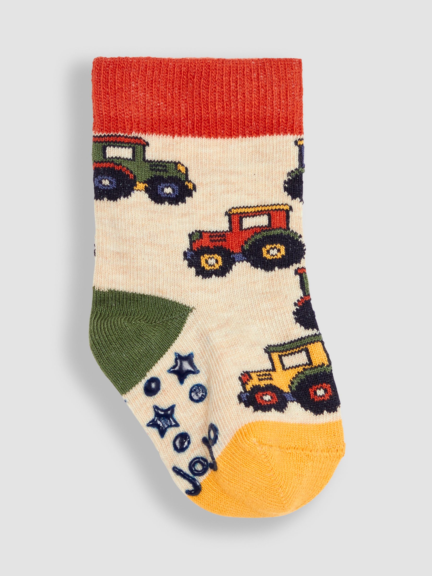 Rust 3-Pack Tractor Socks - Image 2 of 4
