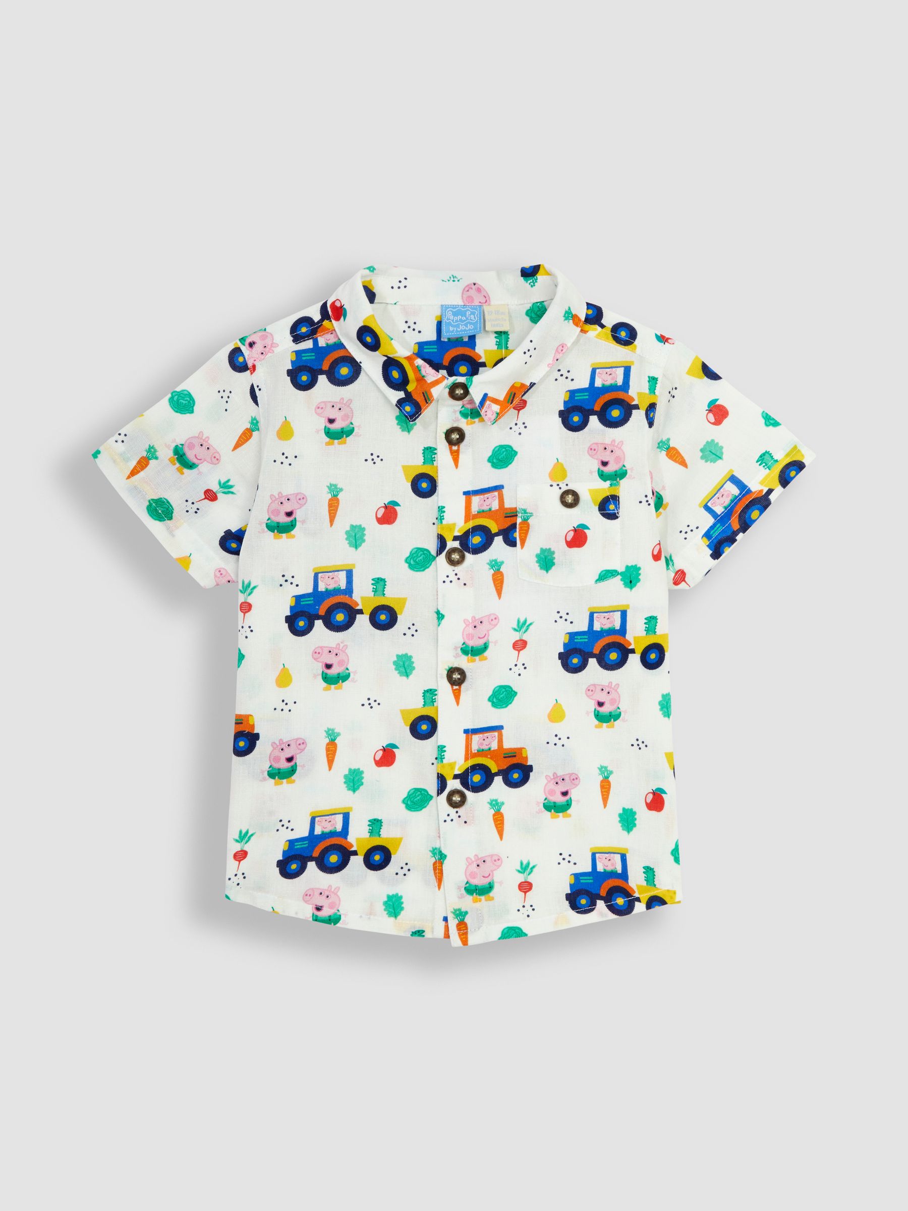 Green 2-Piece Peppa Pig Shirt & Shorts Set - Image 9 of 9