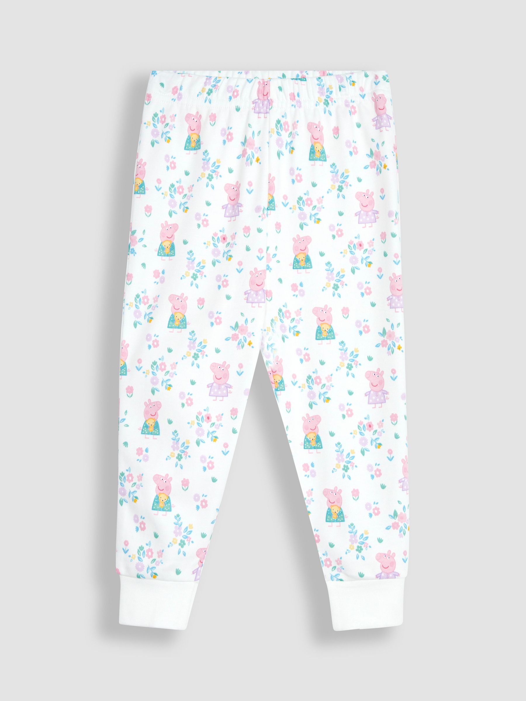 Cream Peppa Pig Jersey Pyjamas - Image 5 of 5