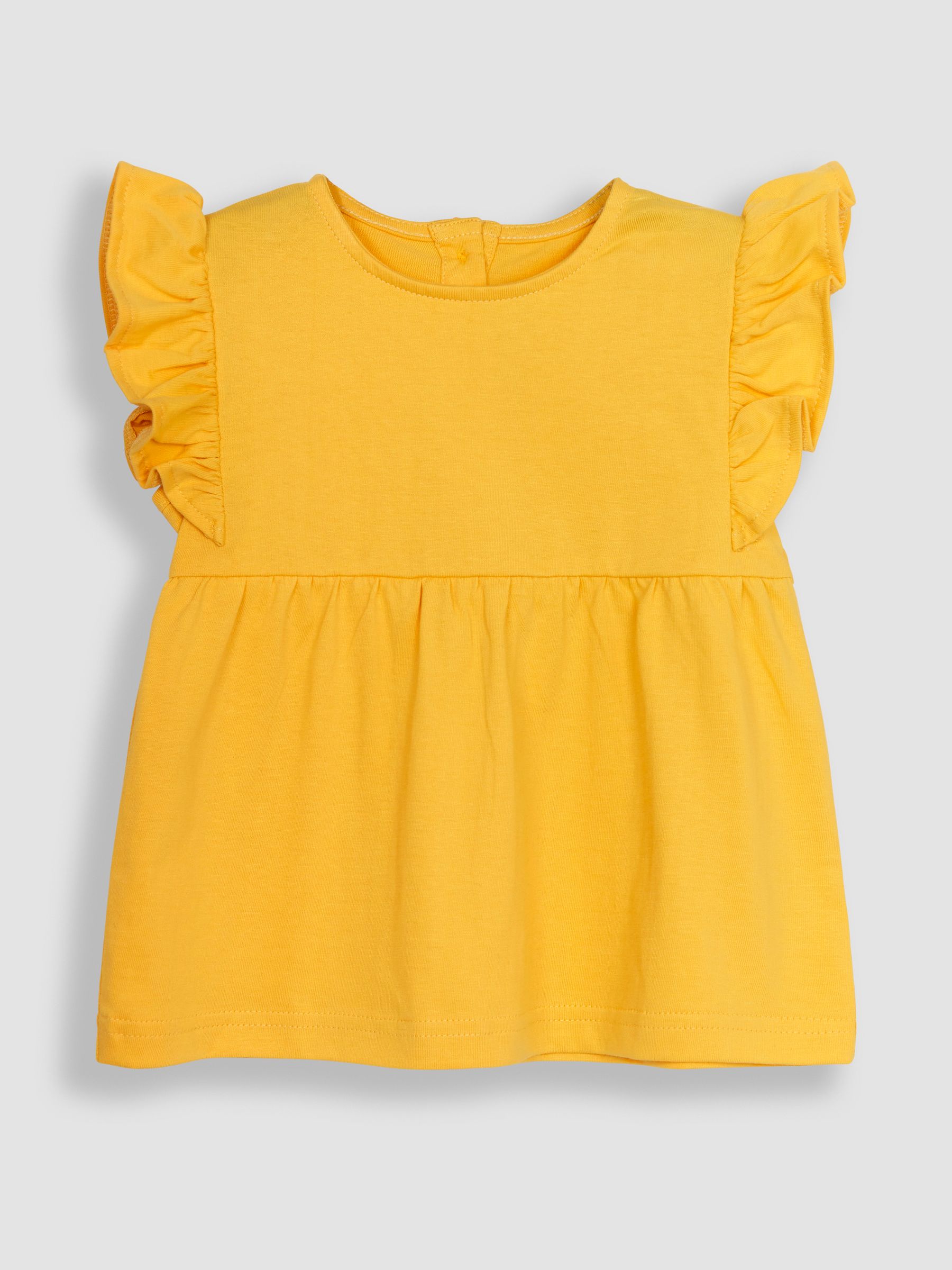Cream 2-Pack Pineapple & Frill Shoulder T-Shirts - Image 3 of 7