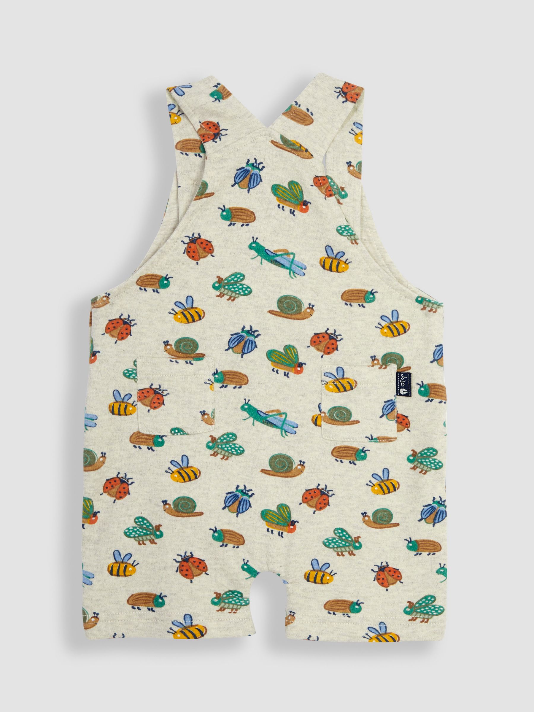 Natural Garden Bugs Dungarees & T-Shirt 2-Piece Set - Image 4 of 6