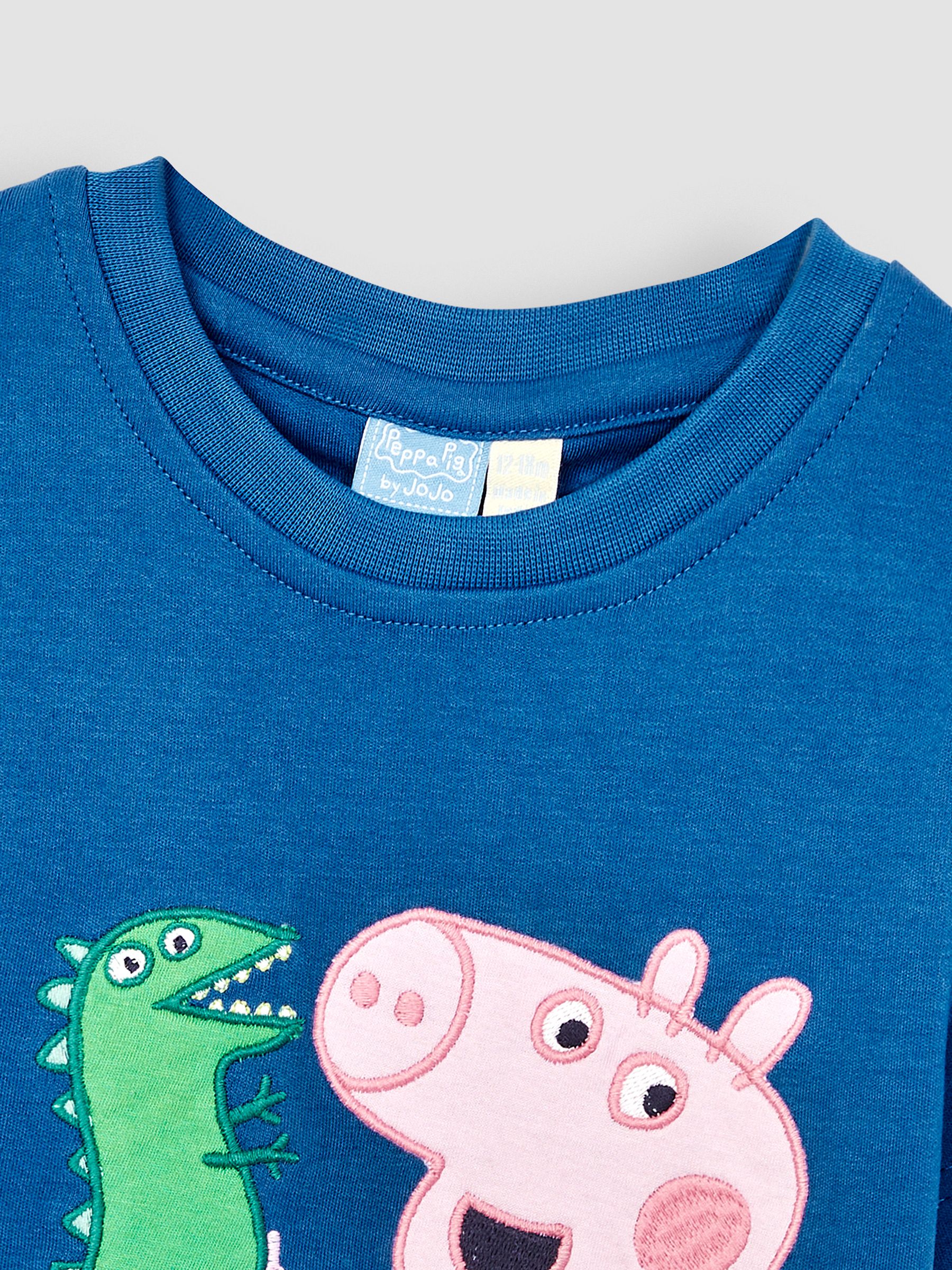 Peppa Pig Mix & Match Pyjamas in Cobalt - Image 6 of 6