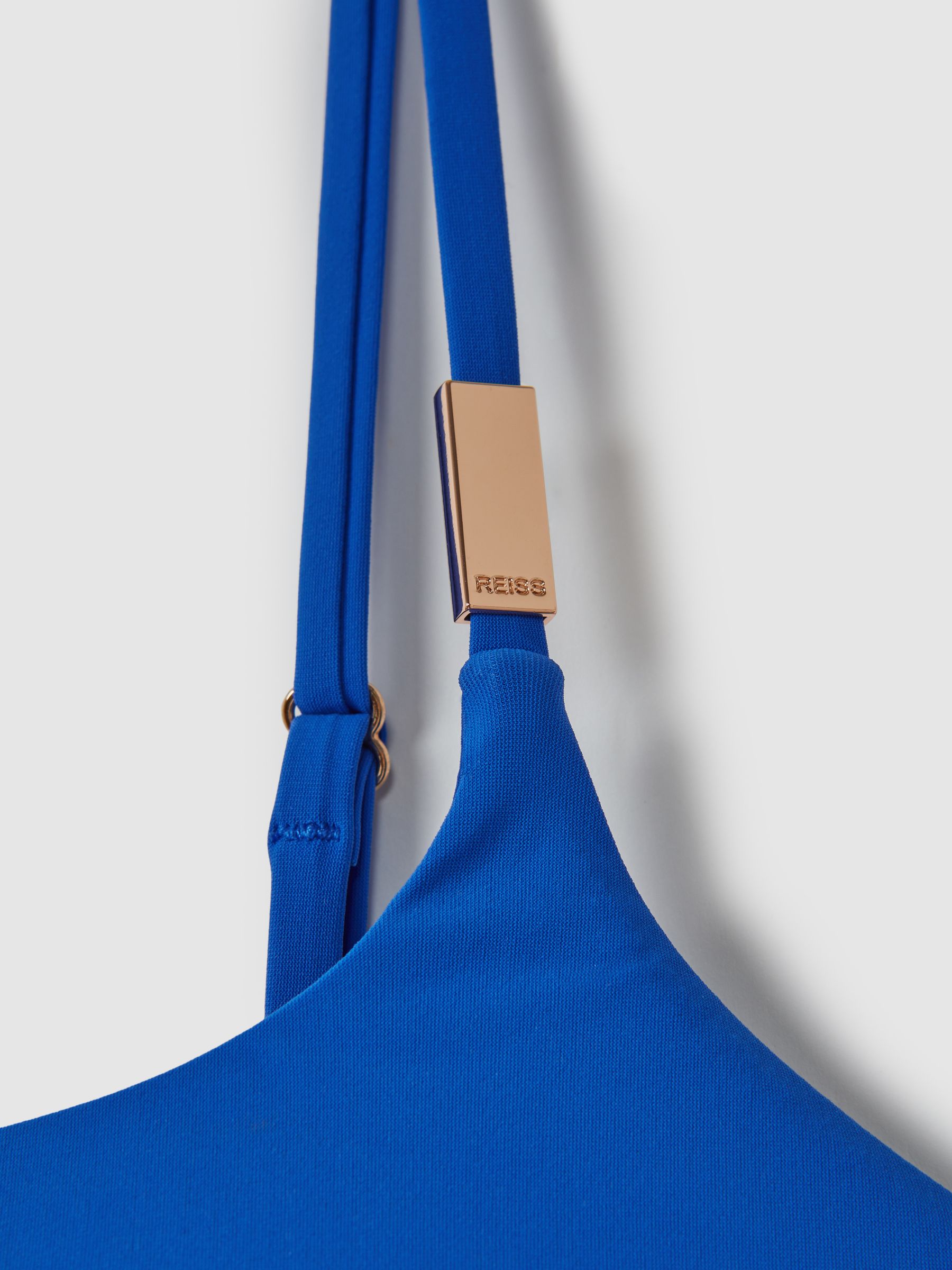Bandeau Bikini Top in Cobalt Blue - Image 6 of 6