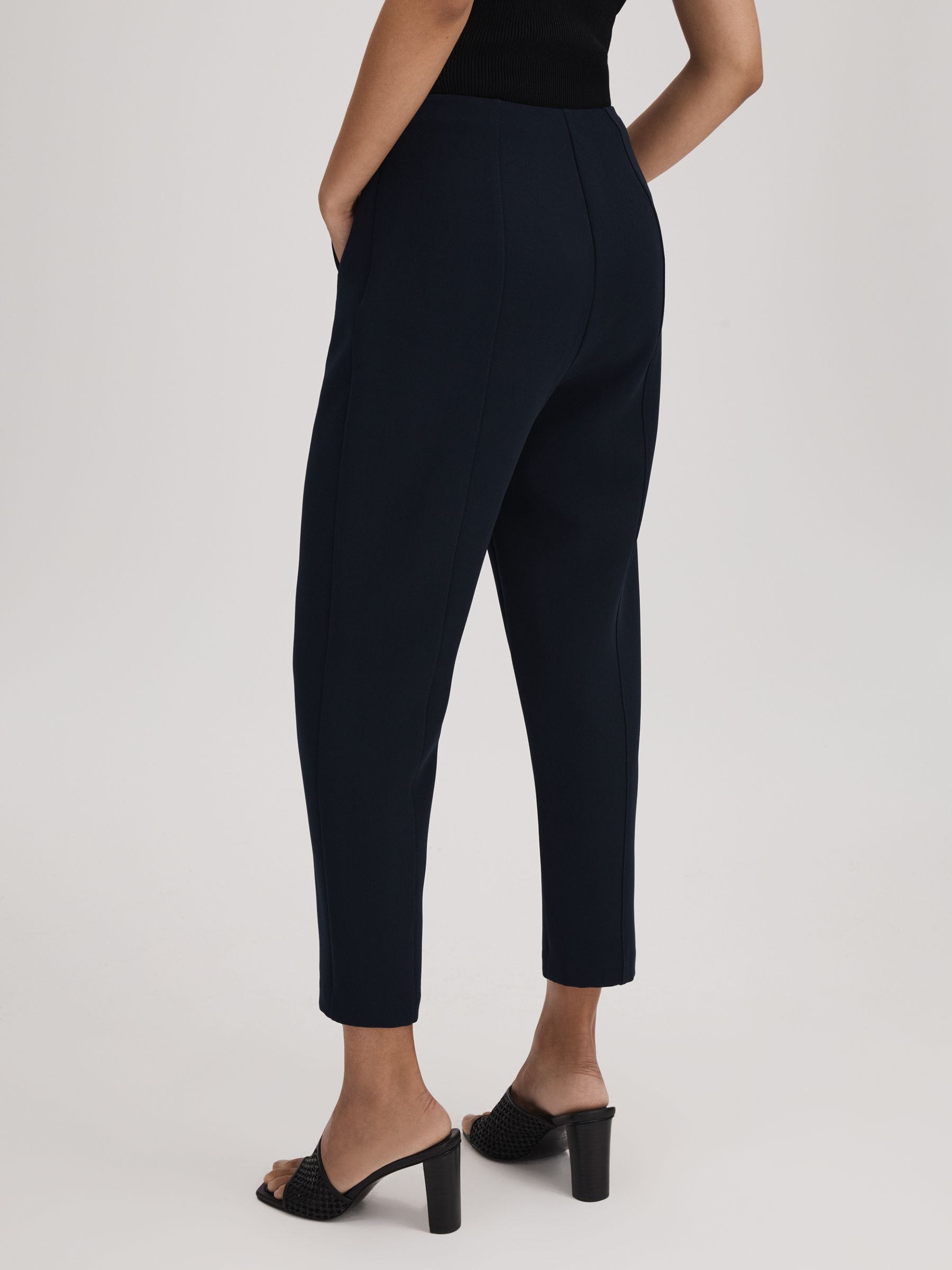 Florere Slim Fit Trousers in Navy - Image 5 of 6