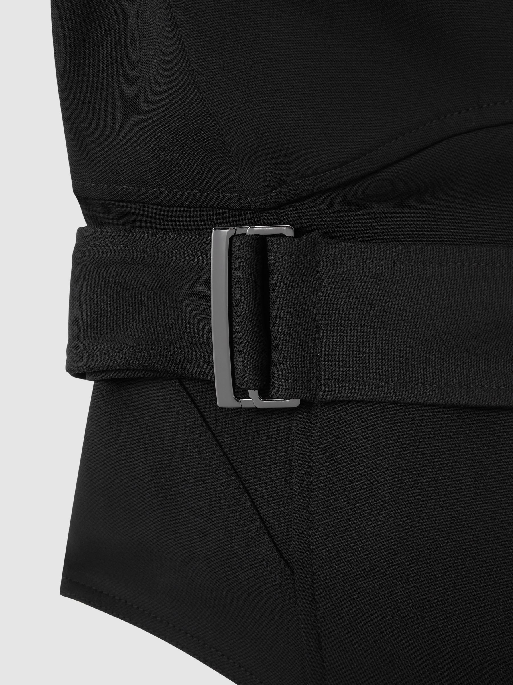 Belted Corset Top in Black - Image 5 of 5