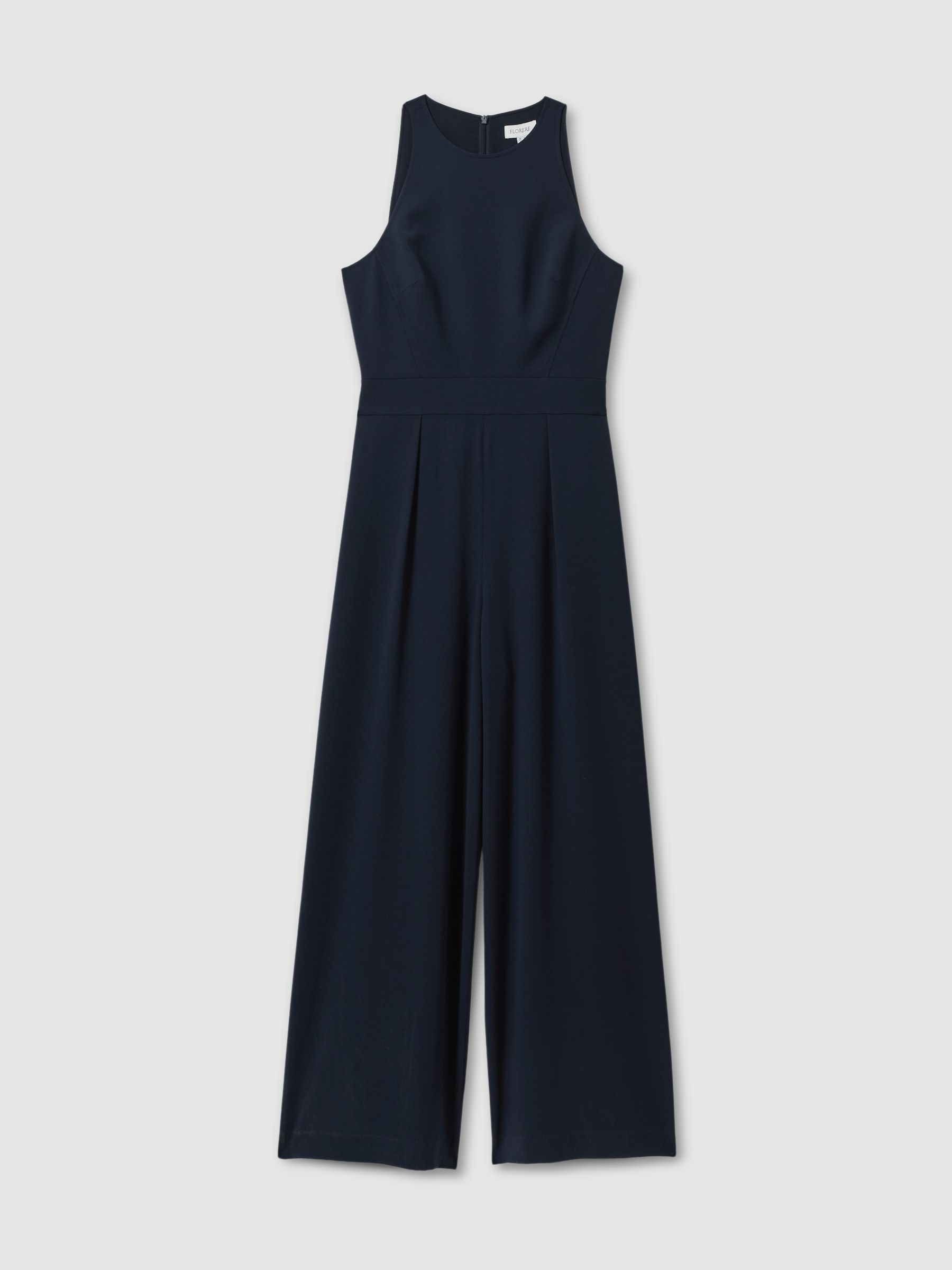 Florere Wide Leg Jumpsuit in Navy - Image 5 of 6