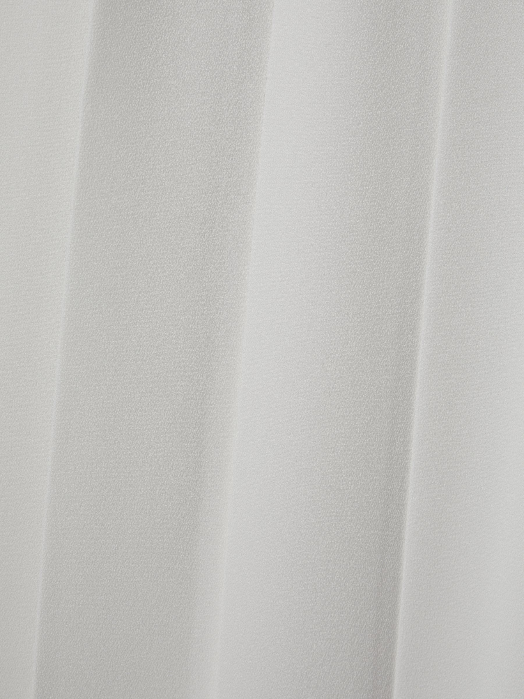 Florere Pleated Wide Leg Trousers in Ivory - Image 7 of 7