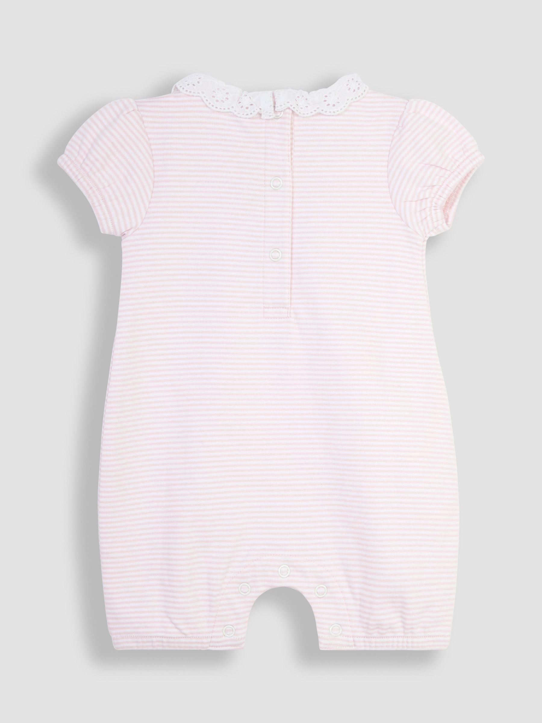 Lilac Purple Duck 2-Pack Appliqué & Floral Rompers - Image 5 of 8